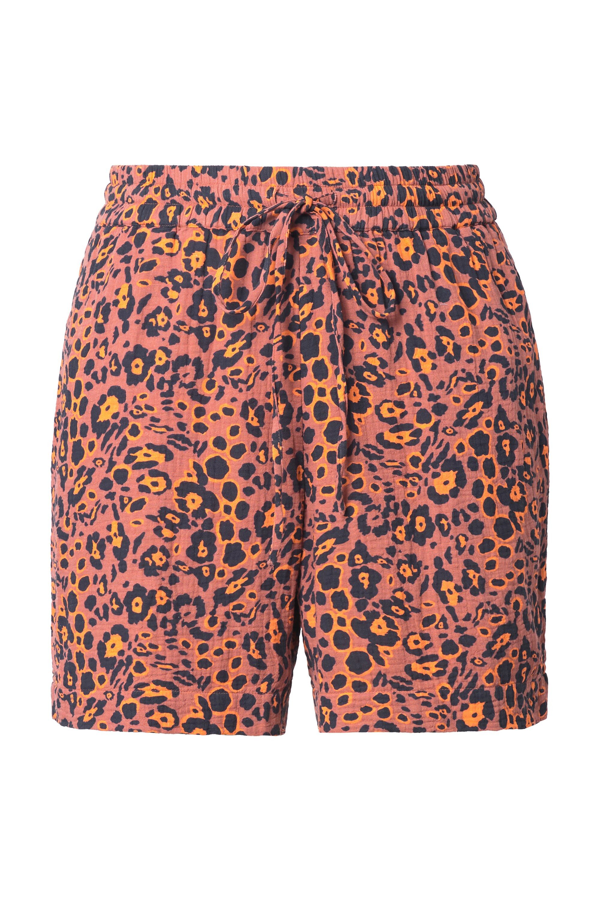 Studio Untold Shorts Shorts Wide Legs Musselin Leo günstig online kaufen