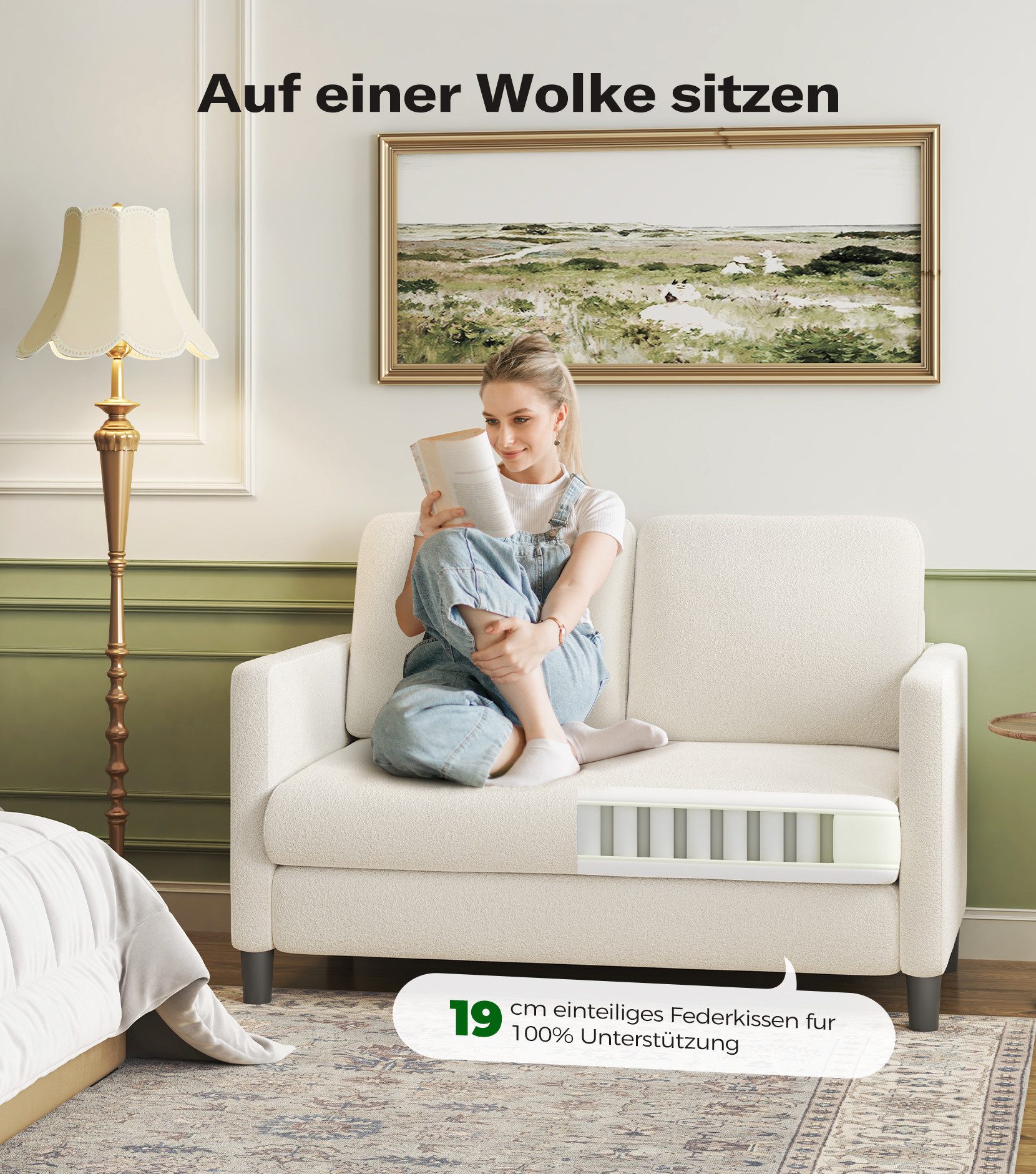 Vesgantti Sofa 3/2 Sitzer Sofa Gästesofa günstig online kaufen