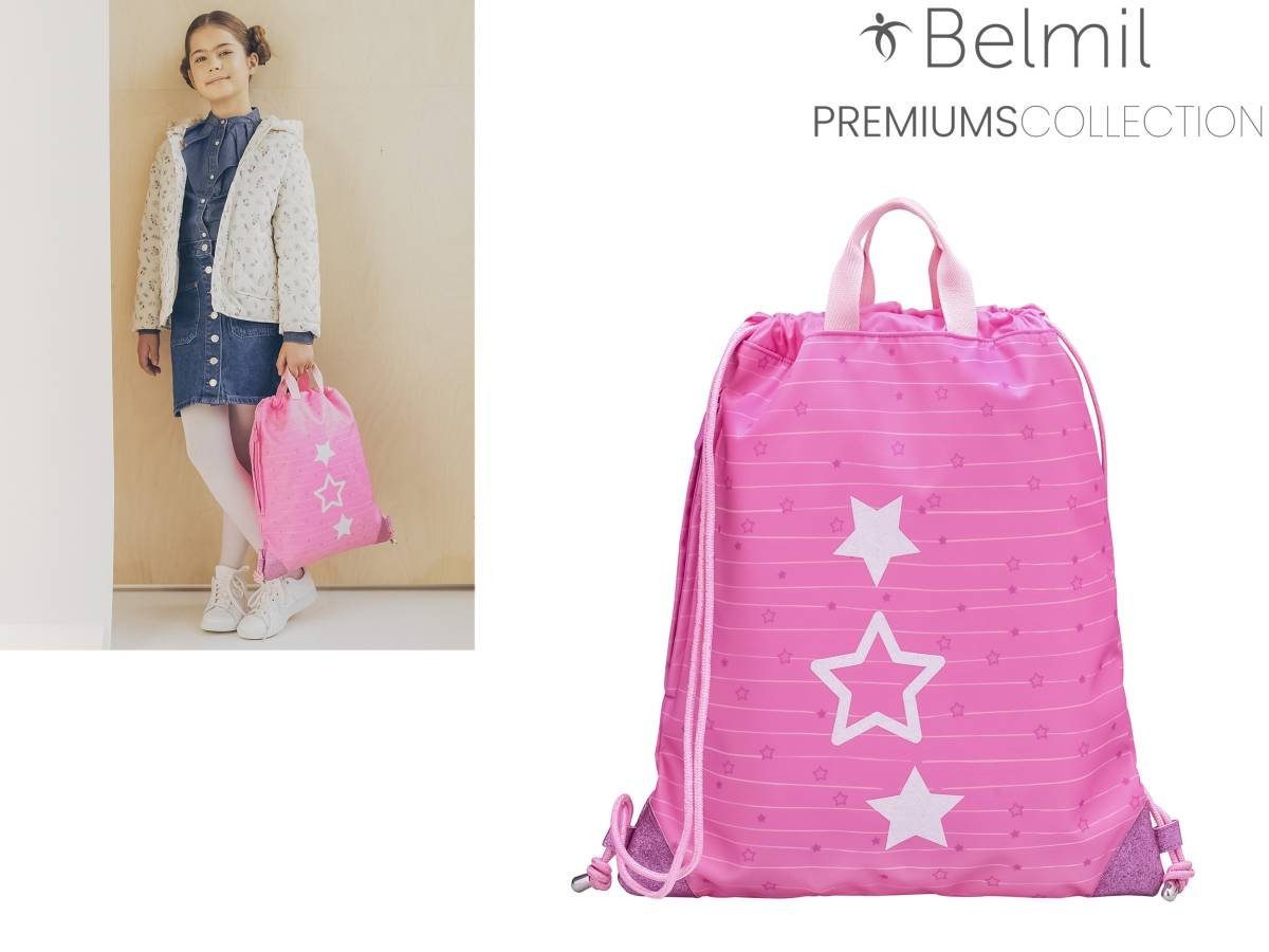 Belmil Sporttasche Candy Mädchen Schulsporttasche, Turnbeutel, Gym-Bag, Premium, für