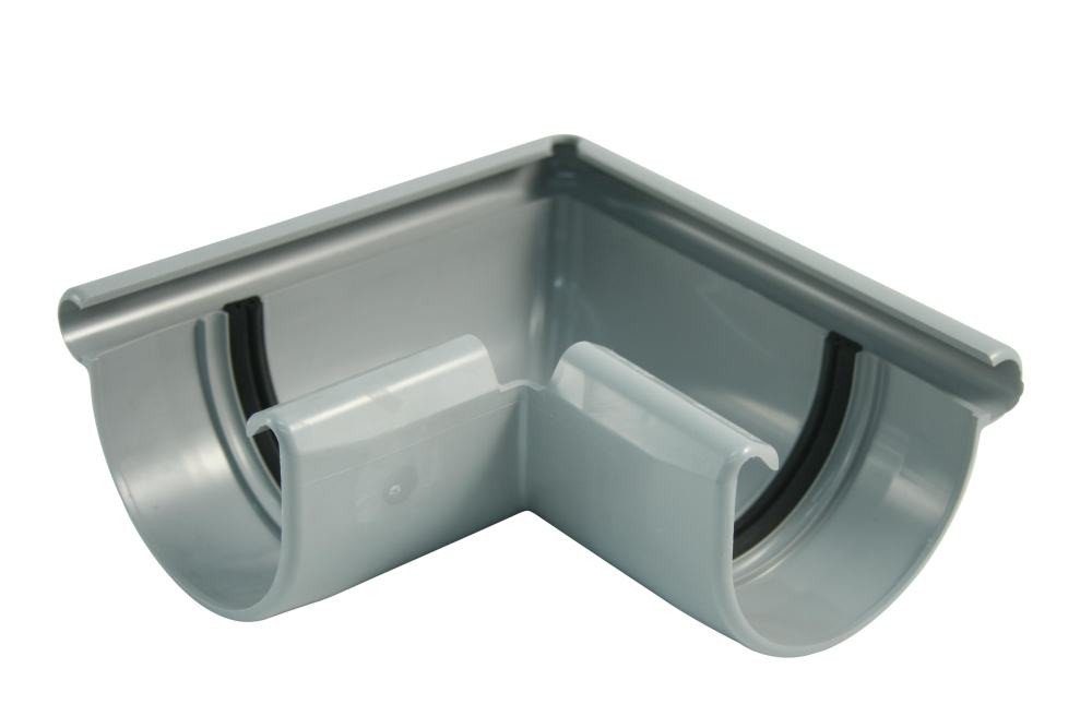 Marley Deutschland GmbH Dachrinnenreiniger Marley Rinnenwinkel NW 75 mm, Außenecke, 90°