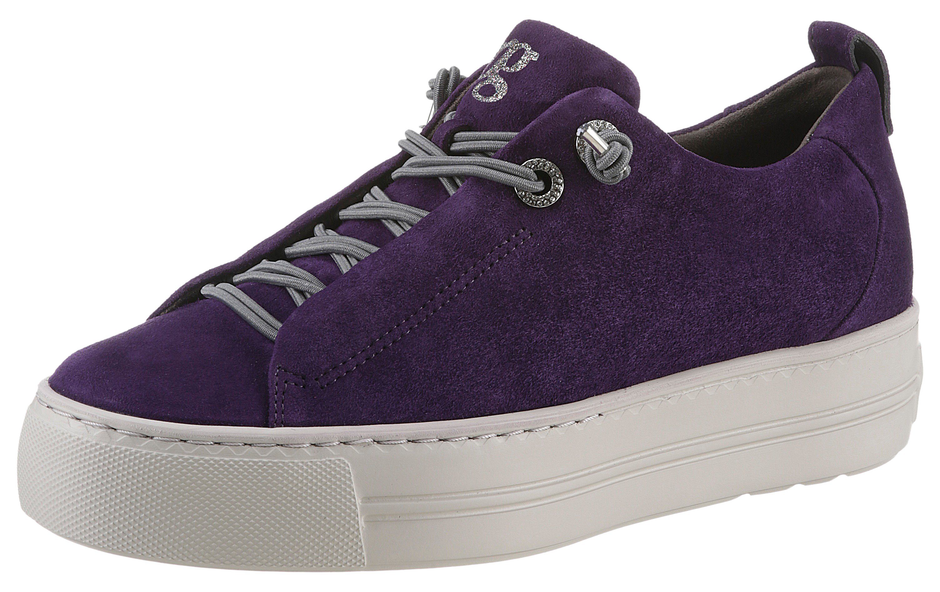 Paul Green Slip-On Sneaker mit leichter Laufsohle lila