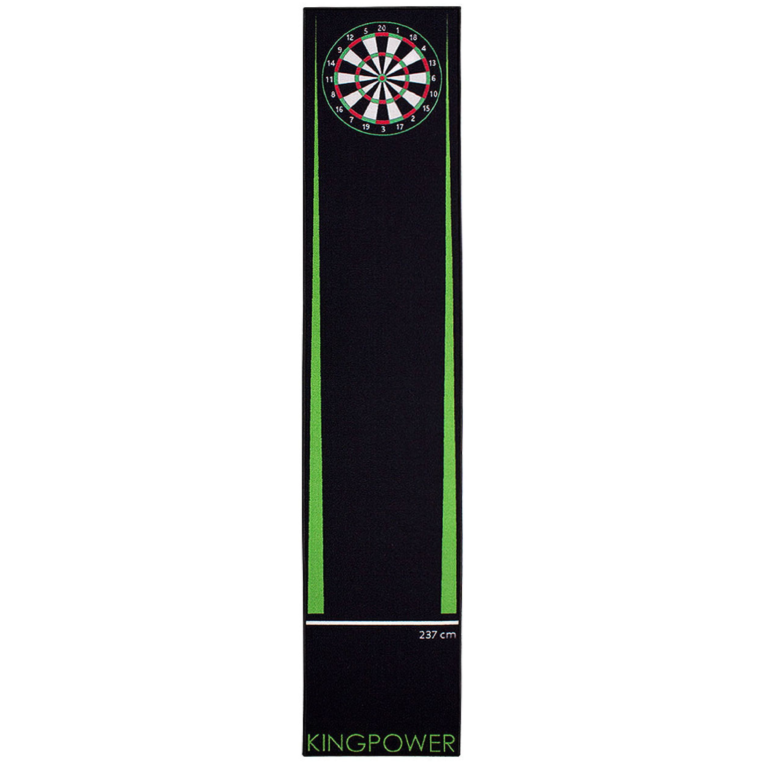 Dartmatte Dart Matte Dartteppich Turnier Matte Dartmatte Darts 290 x 60 cm Grün