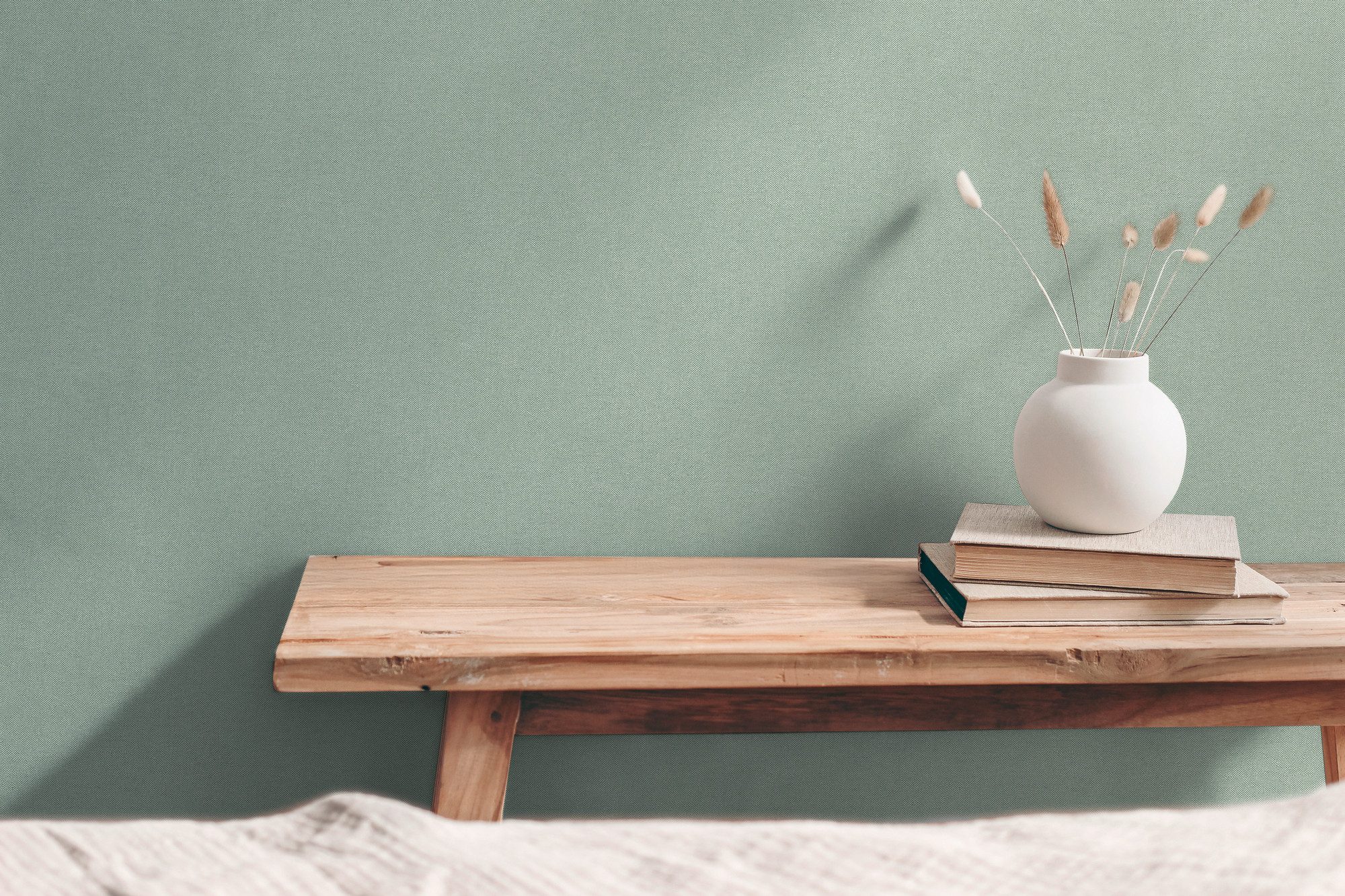 A.S. Création Vliestapete mit textiler Optik verschiedene Farben, strukturiert, matt, (1 St), Fein strukturierte Vliestapete in textiler Anmutung