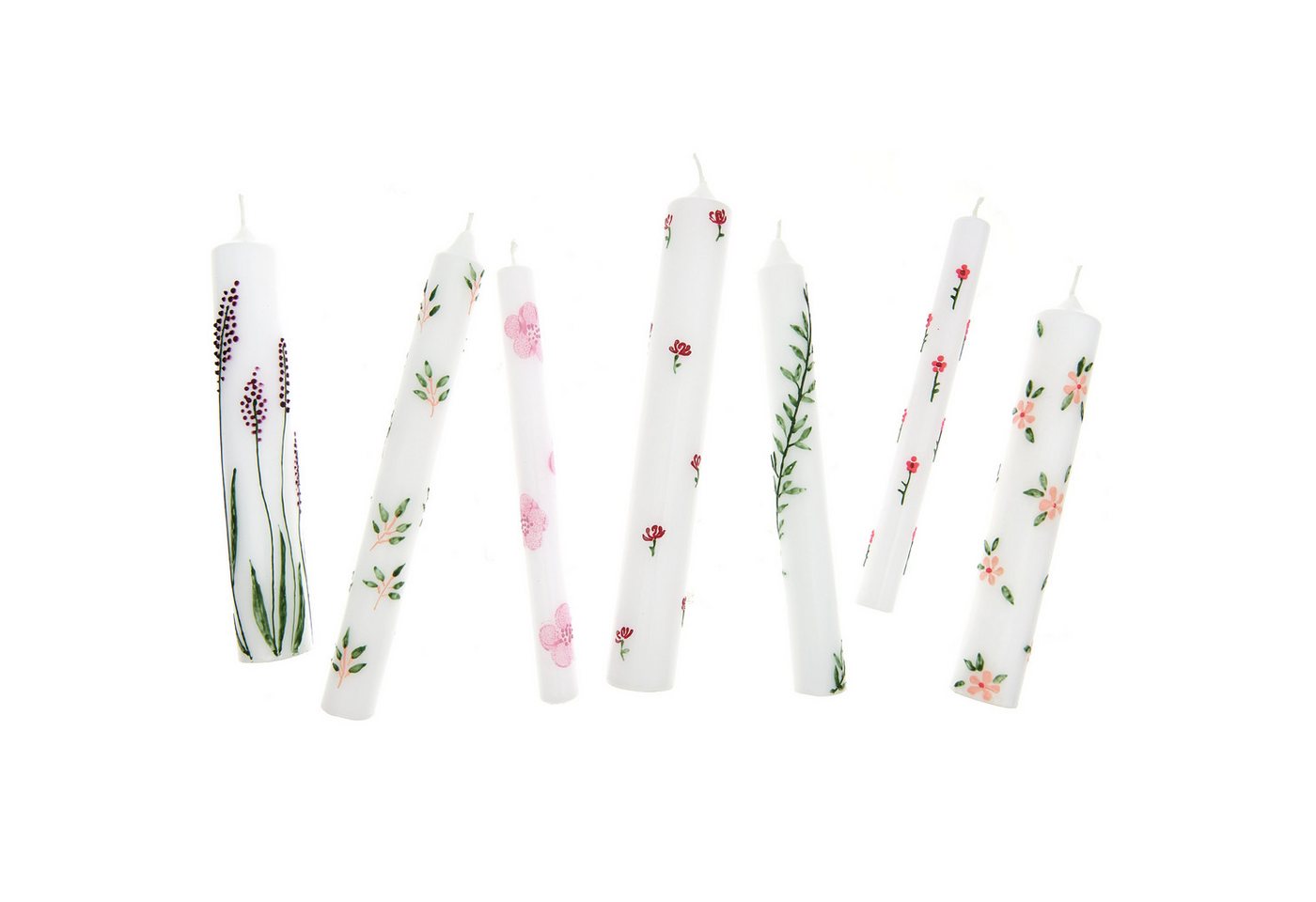 Thumbnail - Rico Design Malstift Candle Liner Set Roses, 6 Stück