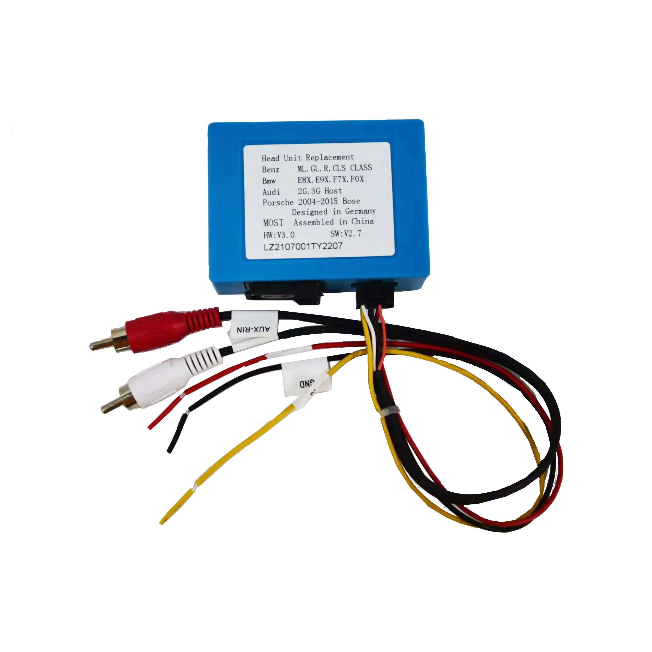 MOST AUDIO GATEWAY für Porsche Mercedes Audi BMW Navigationsgerät