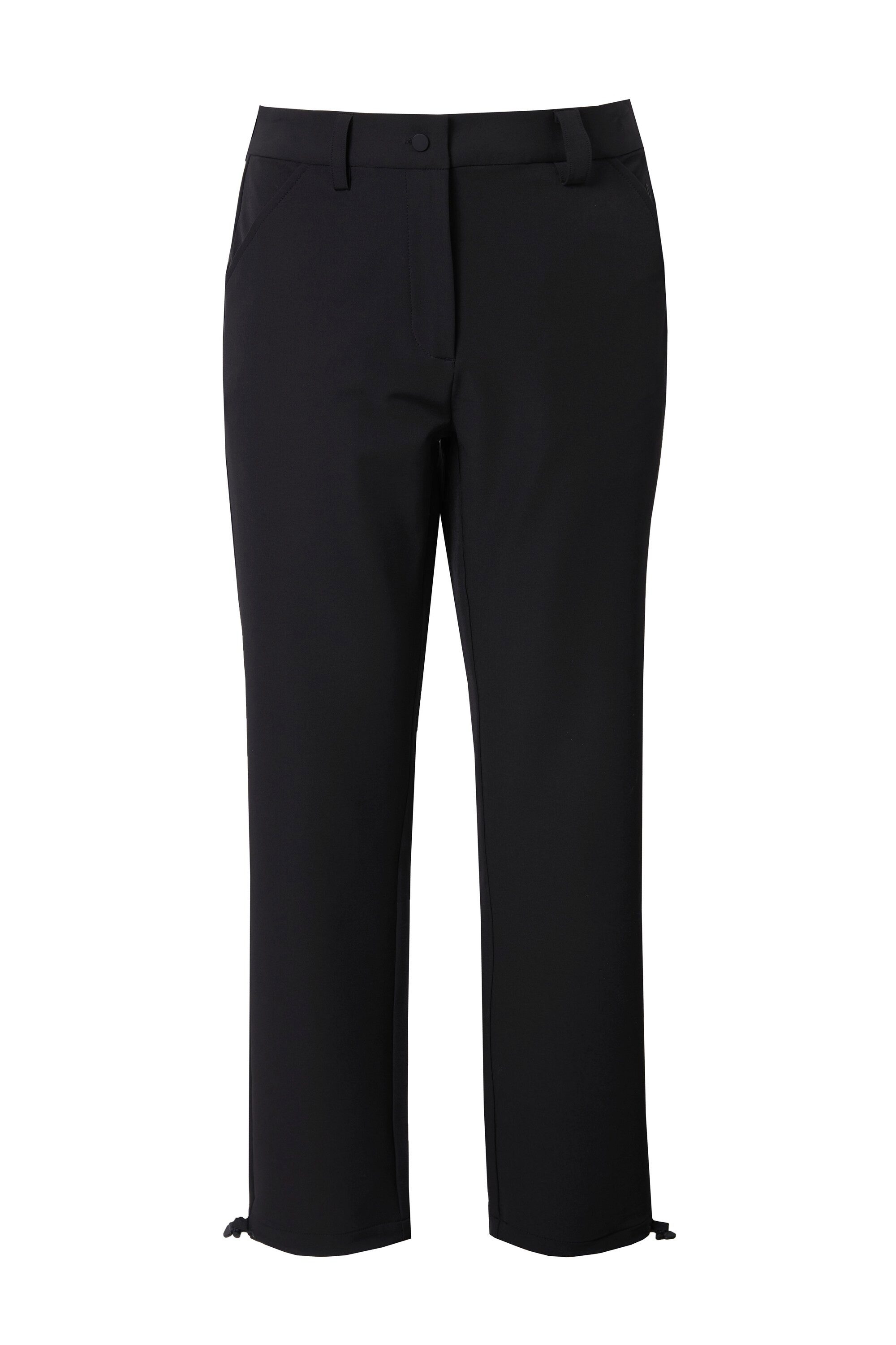 Ulla Popken Funktionshose Softshell-Hose superdünn Saum günstig online kaufen