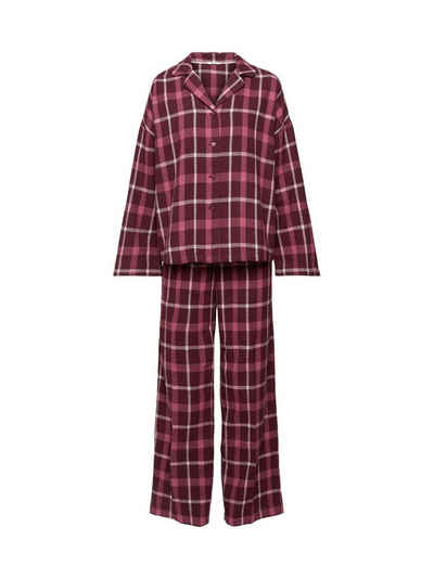 Esprit Pyjama »Pyjama-Set aus kariertem Flanell«