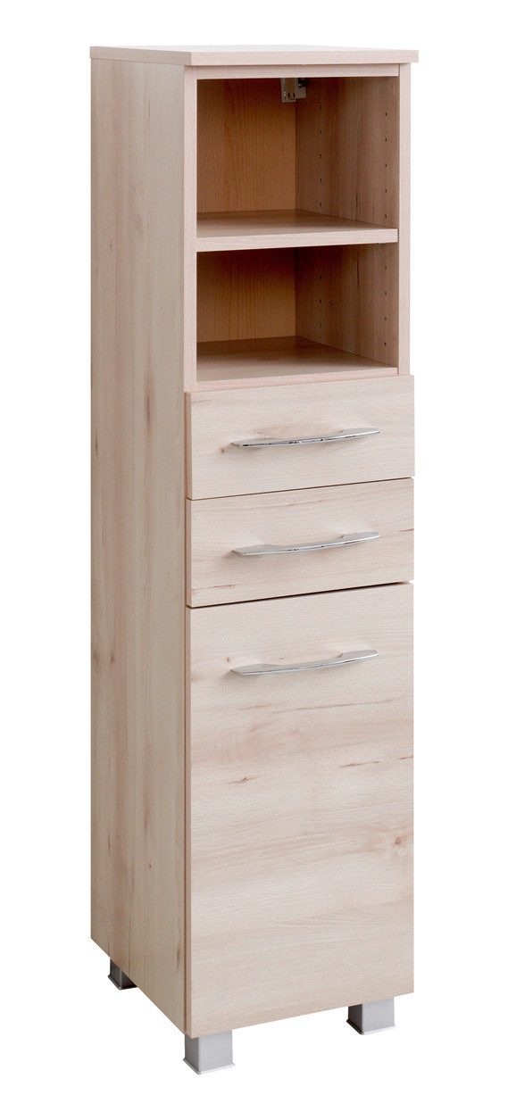 Basera® Midischrank Ondine 30 cm breit buche, Badezimmermöbel