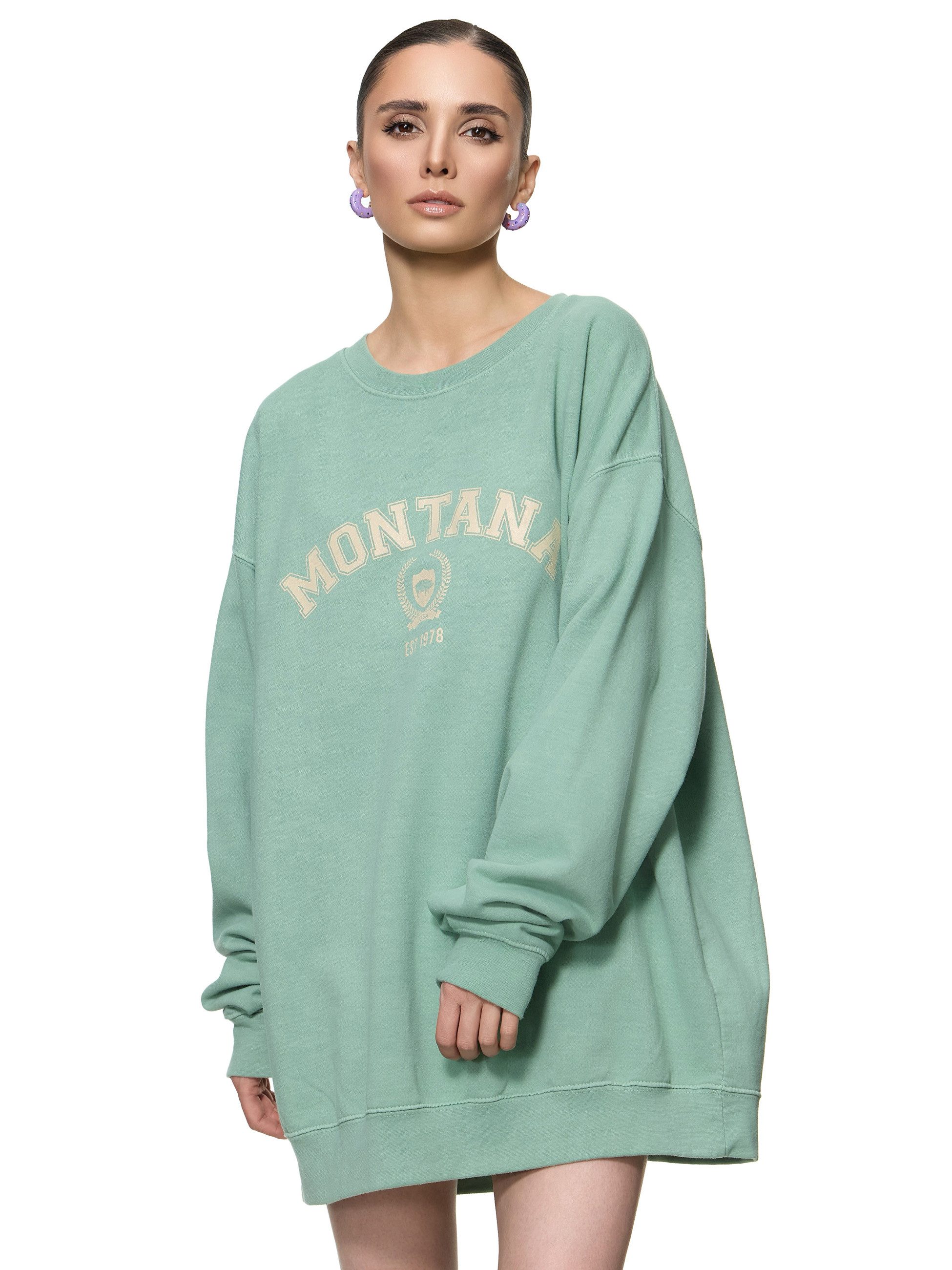 Worldclassca Sweatshirt Worldclassca Oversized Sweatshirt MONTANA günstig online kaufen