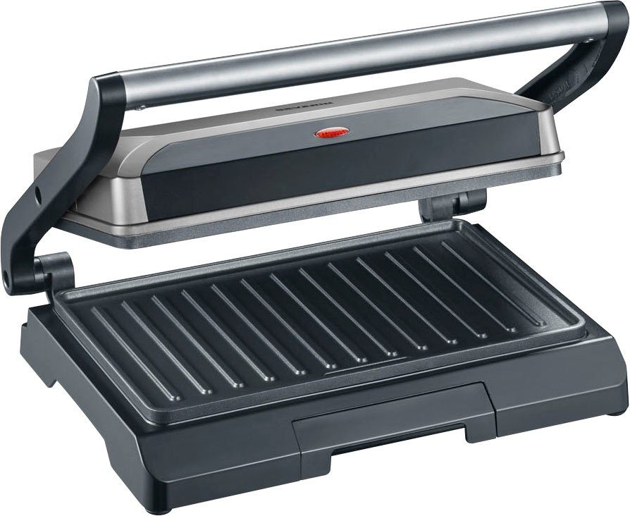 KG antihaftbeschichtete Kontaktgrill Fettauffangschale W, 2394, 800 Grillplatten,inkl. Severin