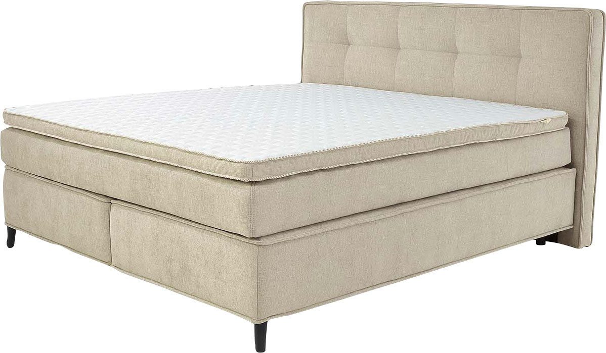 Jockenhöfer Gruppe Boxspringbett Capello, 7-Zonen-TTFK-Matratze, KS-Topper, 160x200 cm oder 180x200 cm, verschiedene Härtegrade wählbar