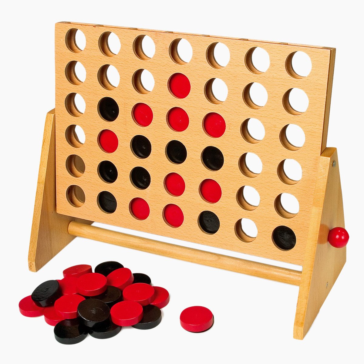 Small Foot Spielesammlung XXL Vier in einer Reihe, Kinderspiel, Eine XXL Ausführung des bekannten Spieleklassikers