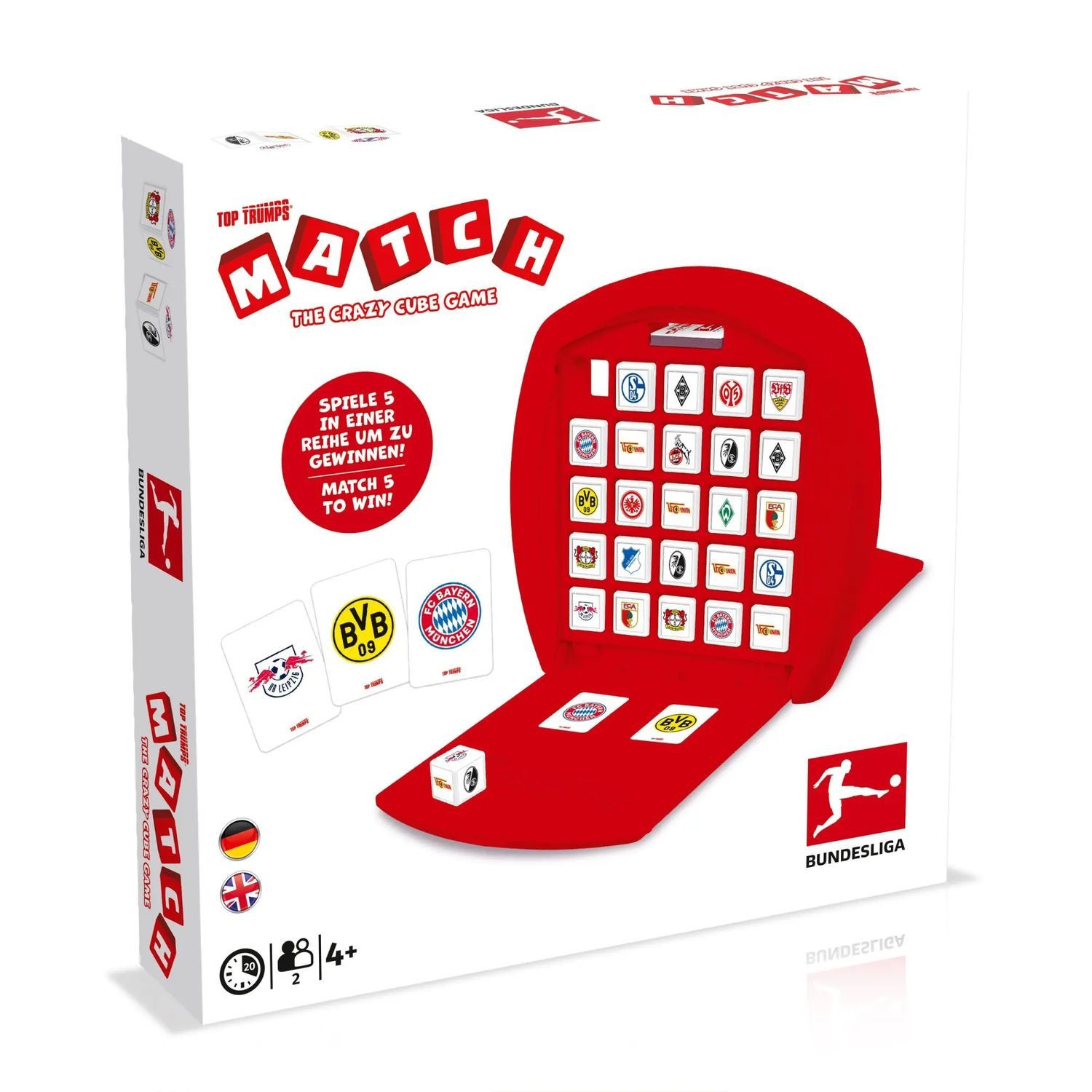 Winning Moves Spiel Match Bundesliga Edition (Vereine)