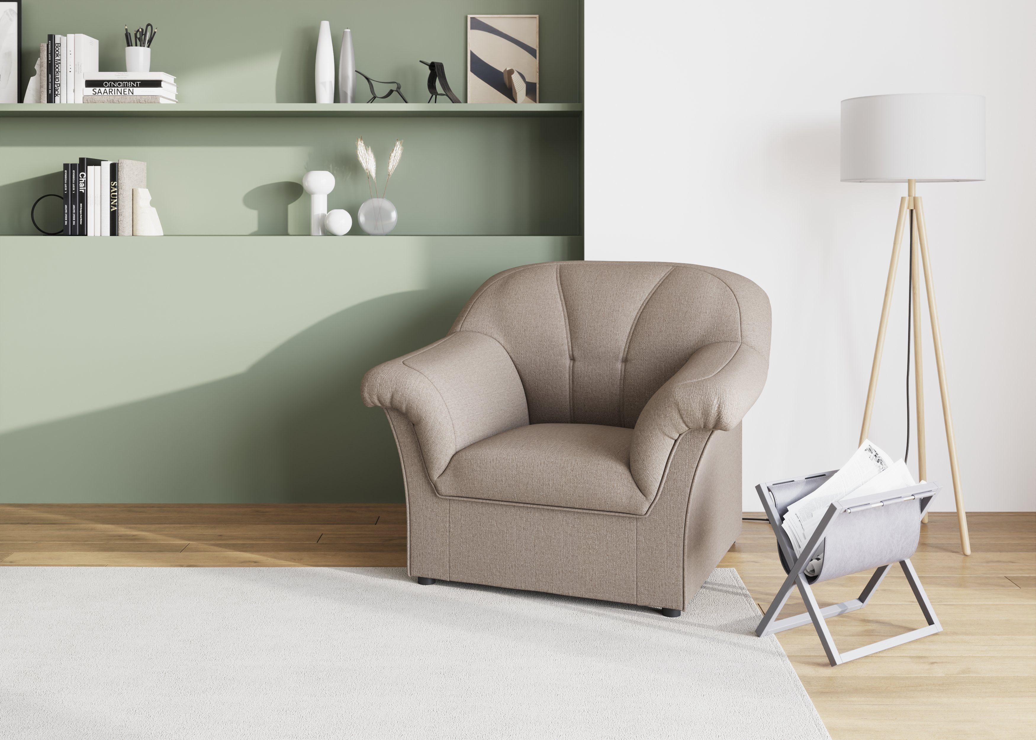 DOMO collection Sessel Pegnitz zeitlos, elegante günstig online kaufen