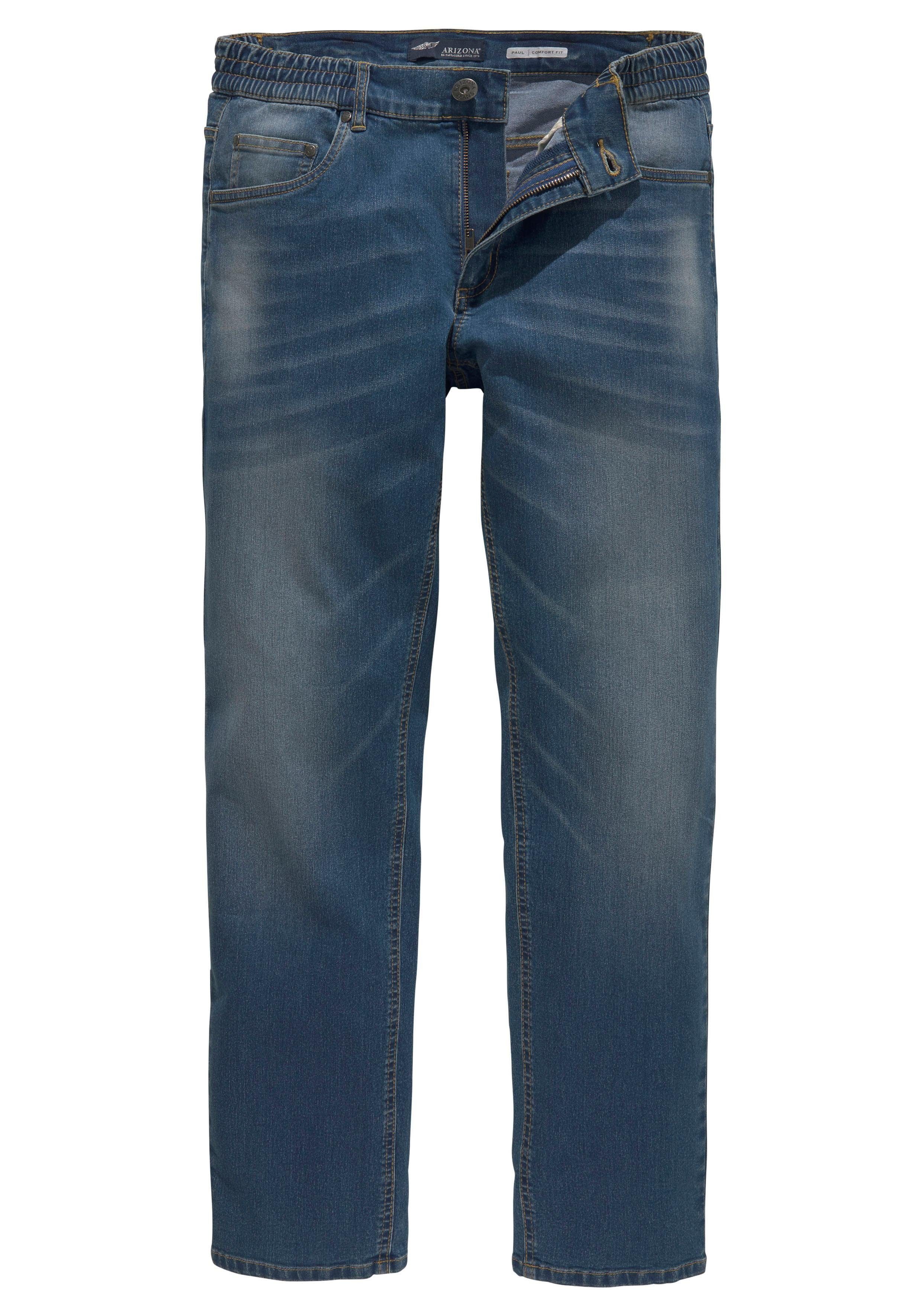 Arizona Dehnbund-Jeans Paul elastischer Dehnbund, Comfort-Fit, gerader Beinschnitt. € 36,99