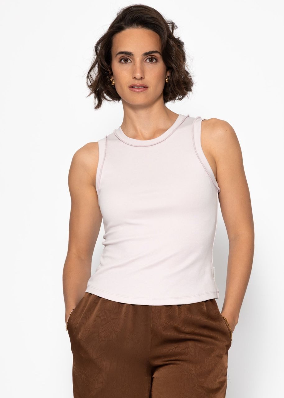 SASSYCLASSY T-Shirt Tank Top mit Außennähten günstig online kaufen