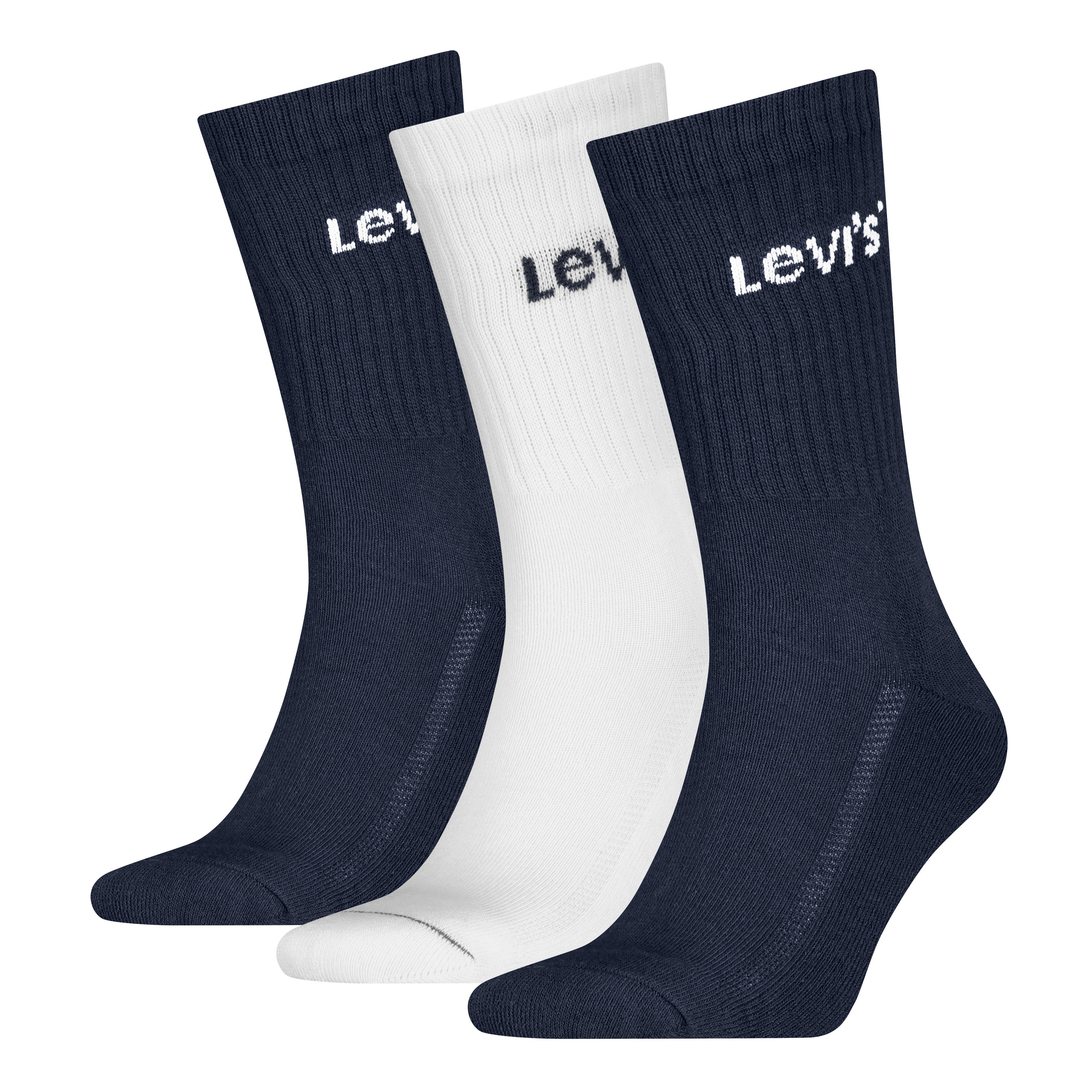 Socken LEVIS UNI REGULAR CUT ORANGE TAB 3P