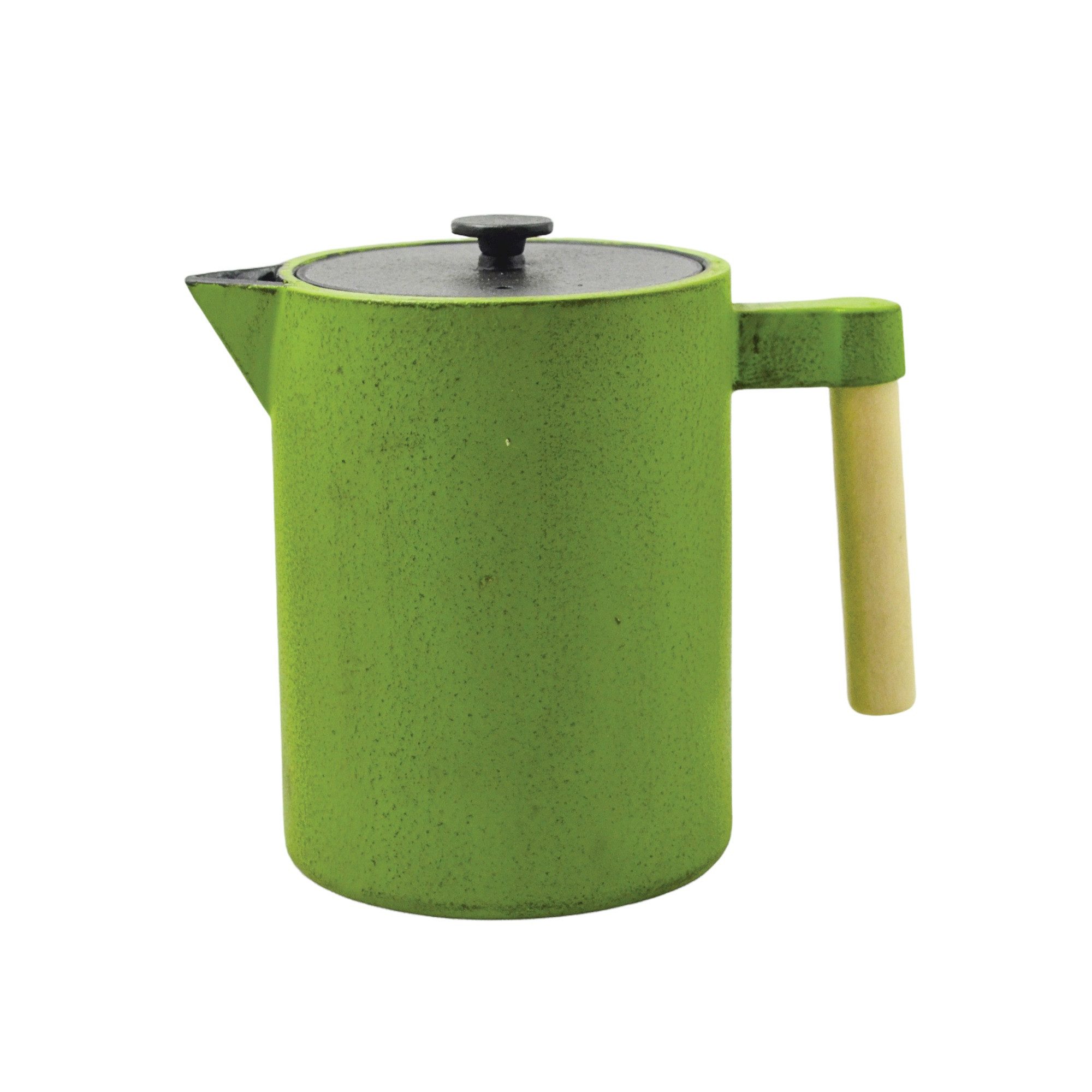 JA-UNENDLICH Teekanne Kohi, 1.2 l, aus Gusseisen handgefertigt im Sandgussverfahren, innen emailliert