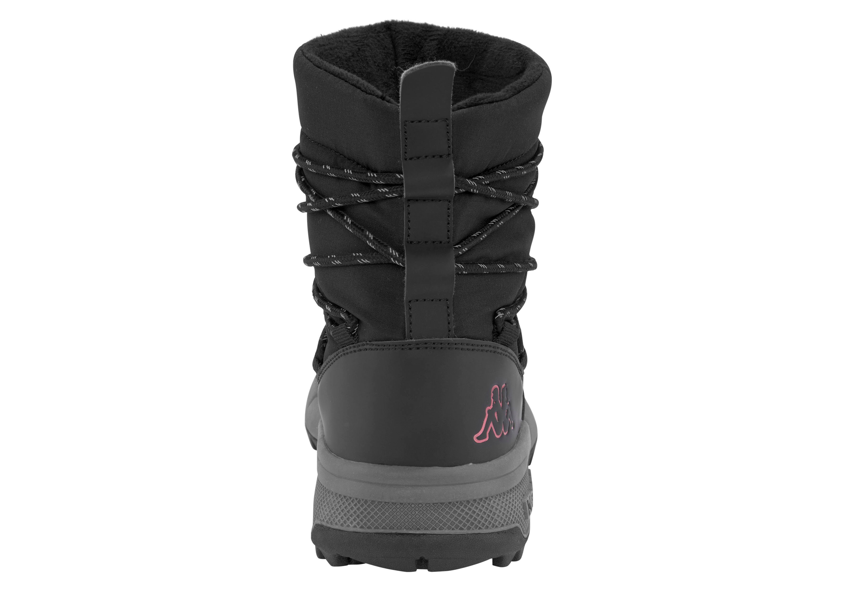 Kappa Winterstiefel Warmfutter black-dark rosé