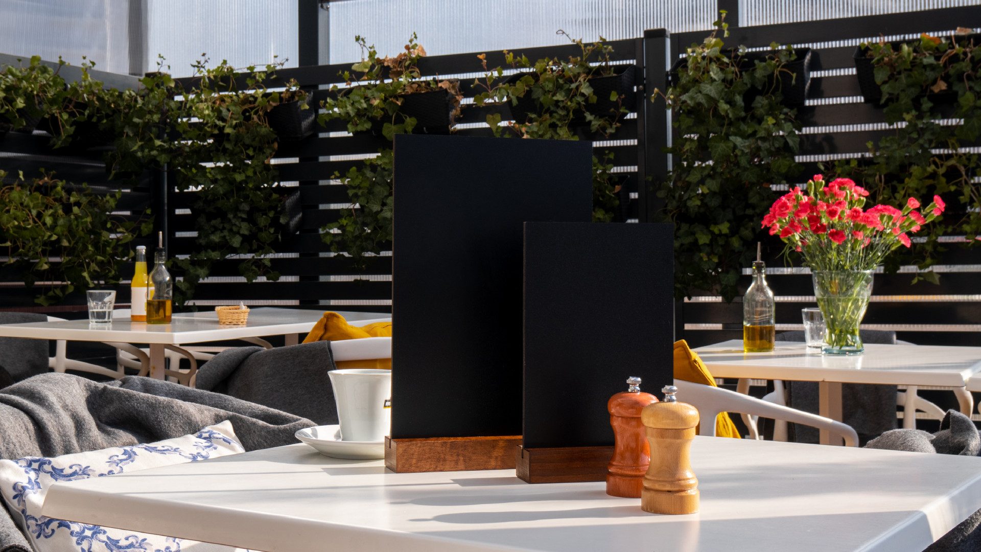 ALLboards Tafel ALLboards Doppelseitige Kleine Tafel mit Staffelei, Kreidetafel