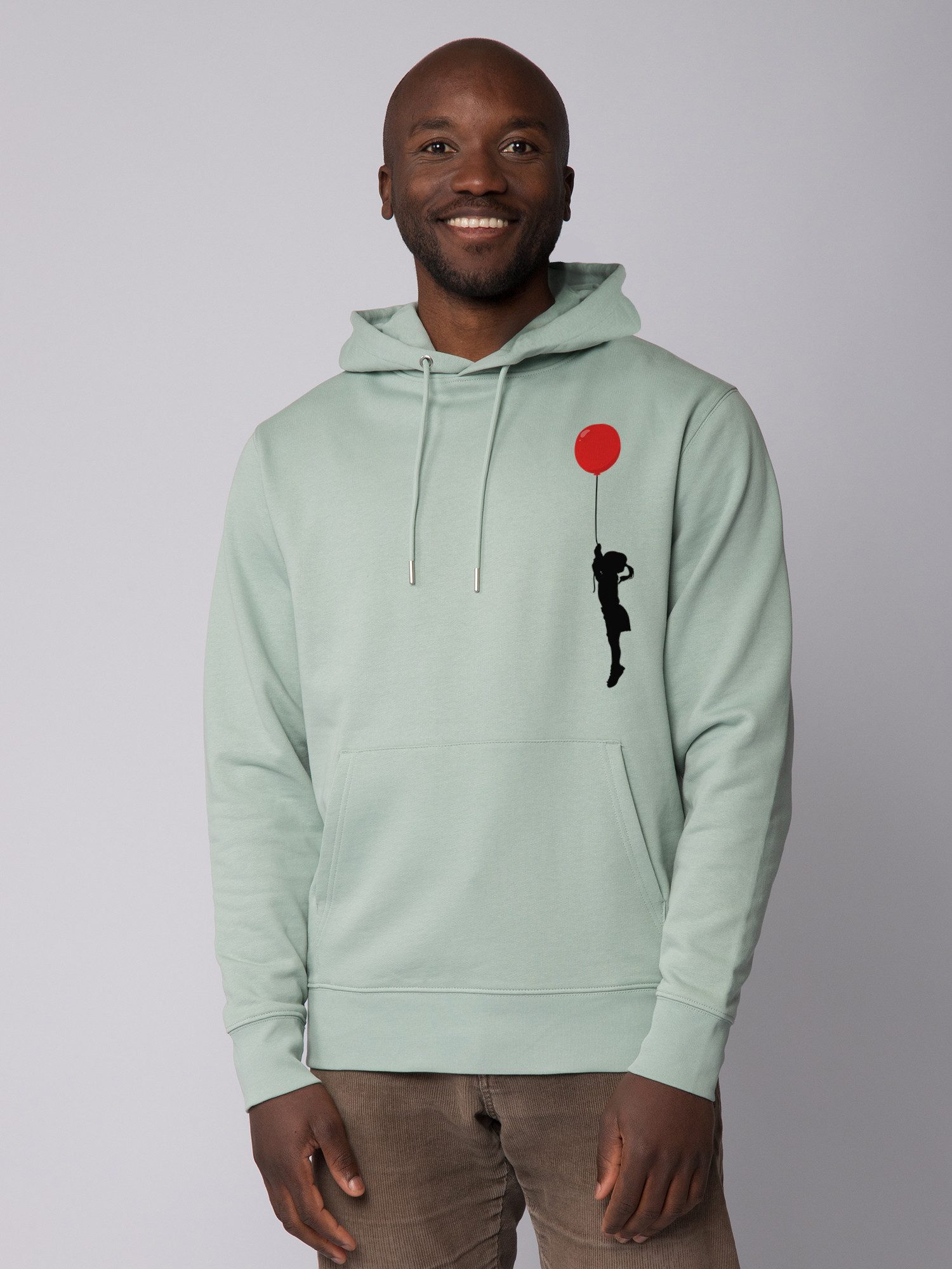 Hoodie Mädchen mit Luftballon