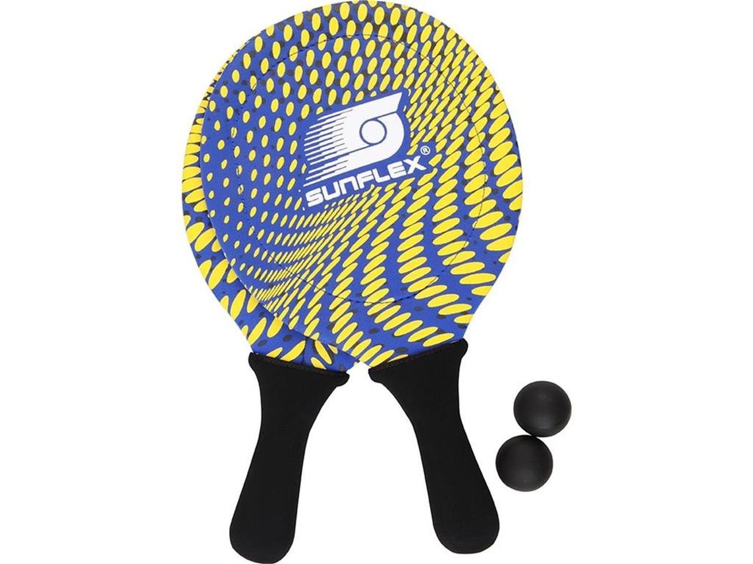Softball Neopren Beachball Set Splash blau