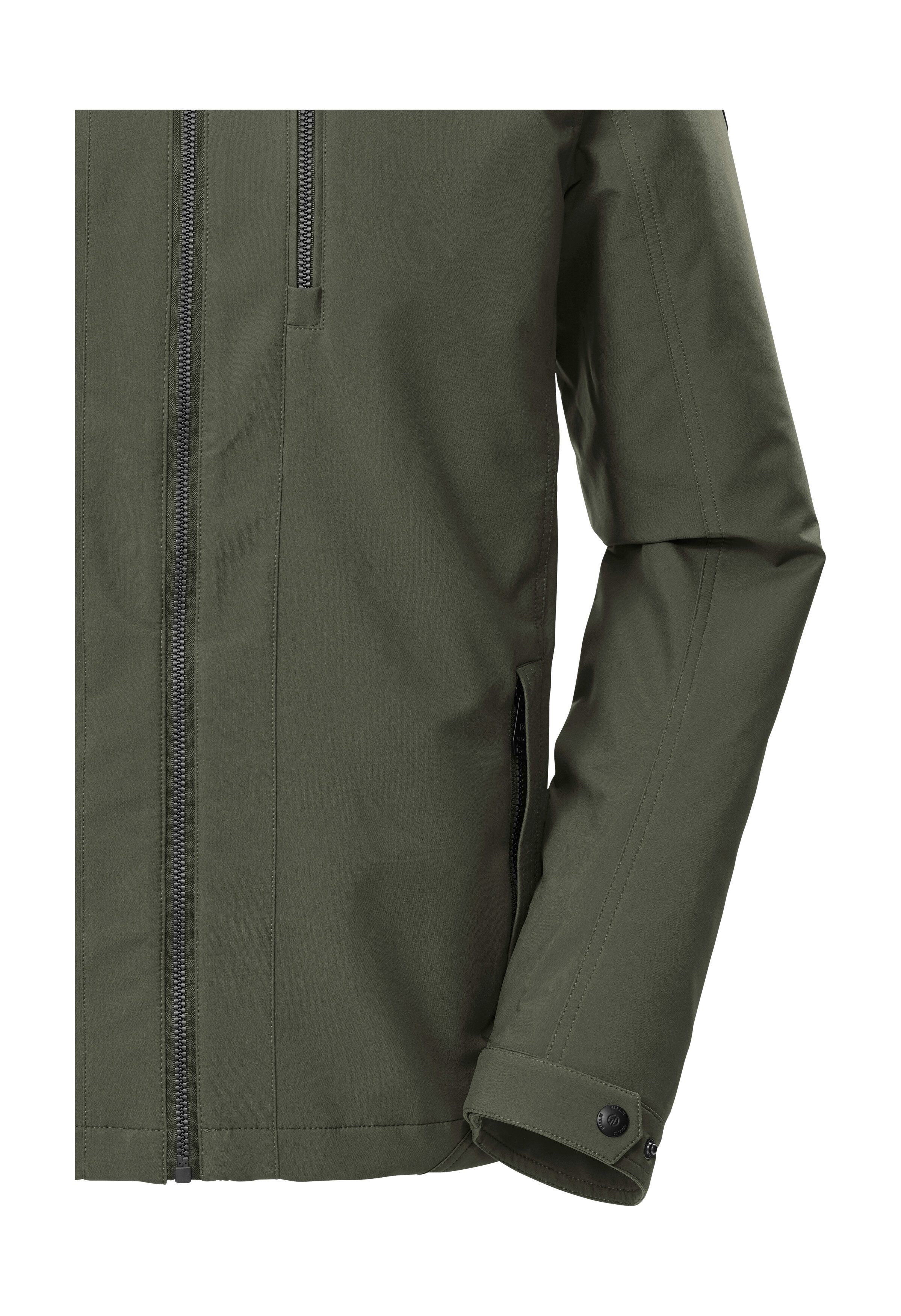 G.I.G.A. DX by killtec Softshelljacke GS 108 MN SFTSHLL JCKT Wasserabweisende Softshelljacke mit abnehmbarer Kapuze – Bild 4 von 5