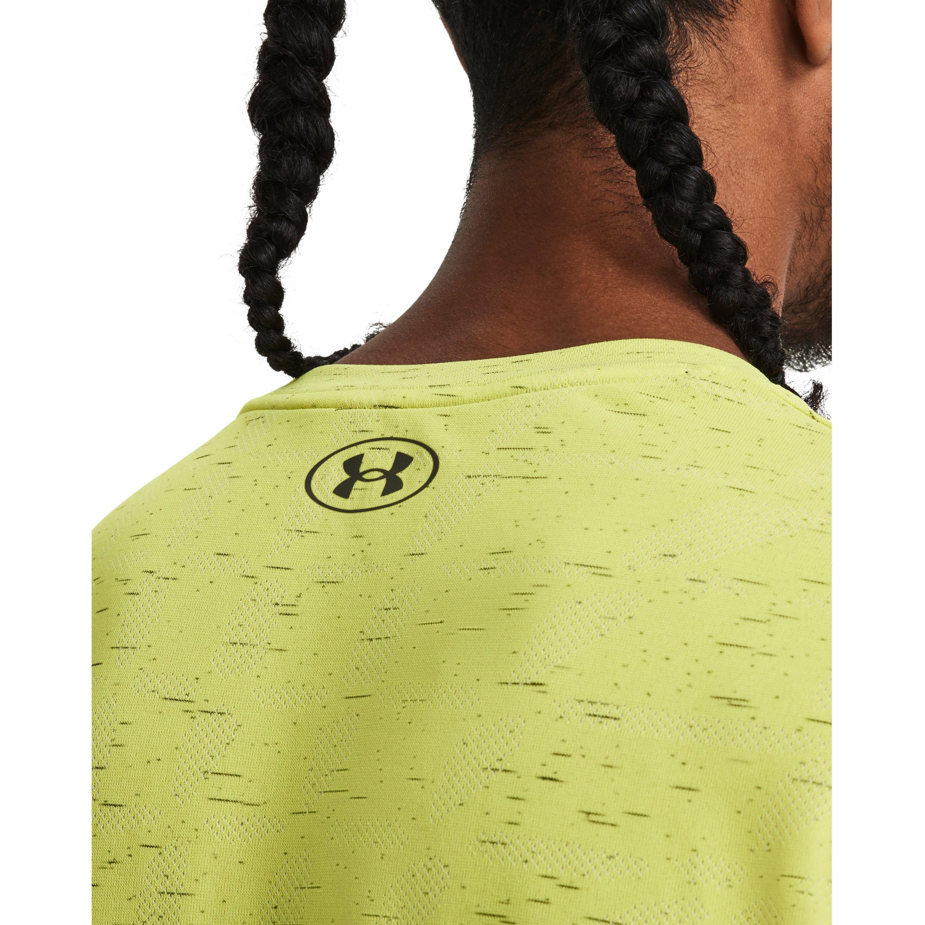 lime Under yellow Seamless Ripple Armour® Funktionsshirt