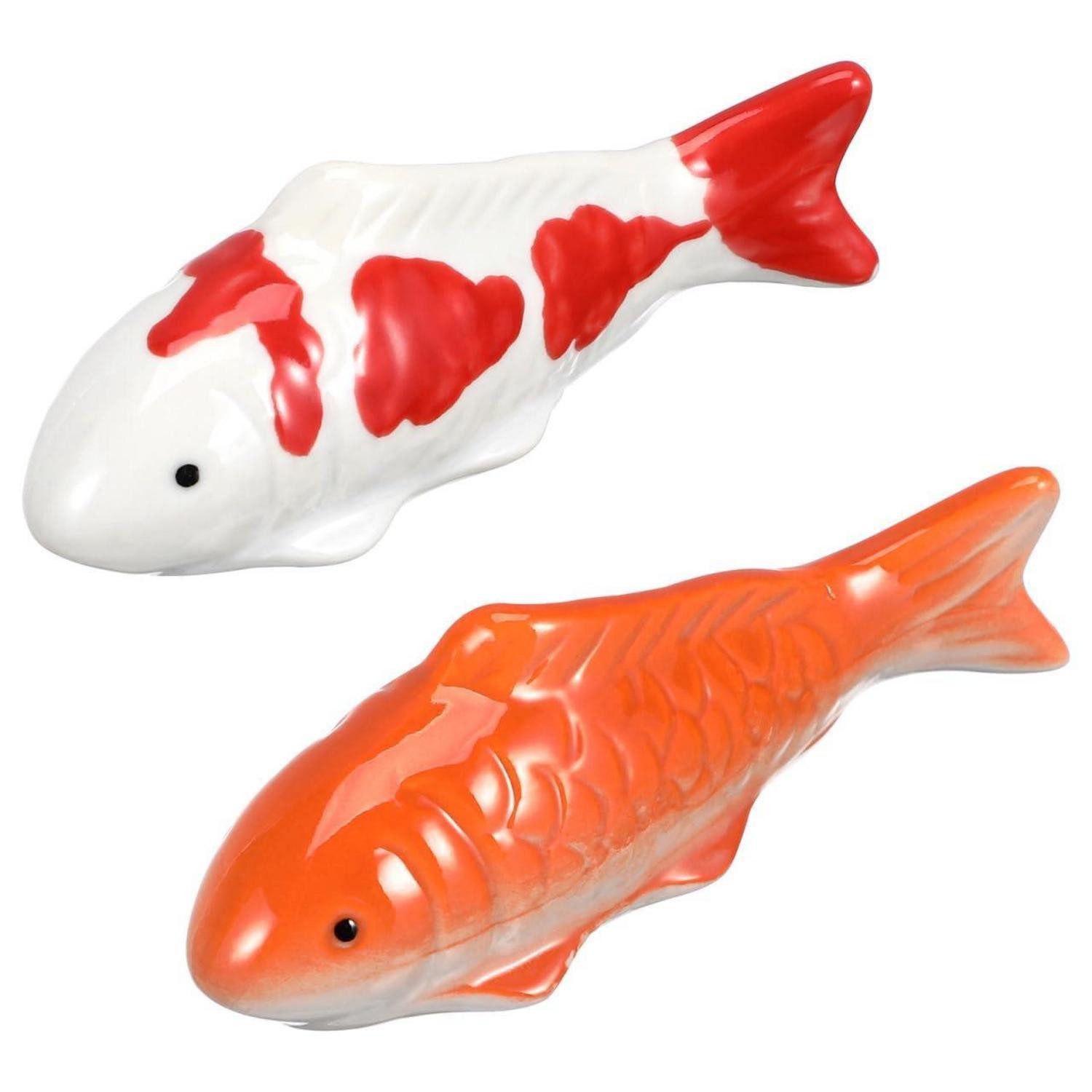 LuxusKollektion Aquariendeko Aquarium Deko Schwimmender Fisch Keramik