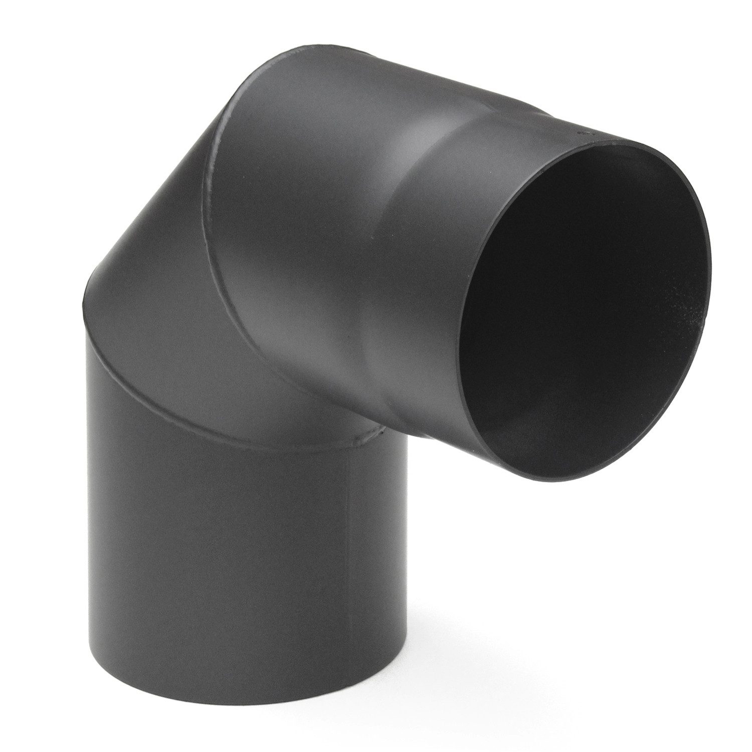 Raik Ofenrohr Raik Rauchrohrbogen Ofenrohr 120mm - 90° gussgrau, Bogen günstig online kaufen