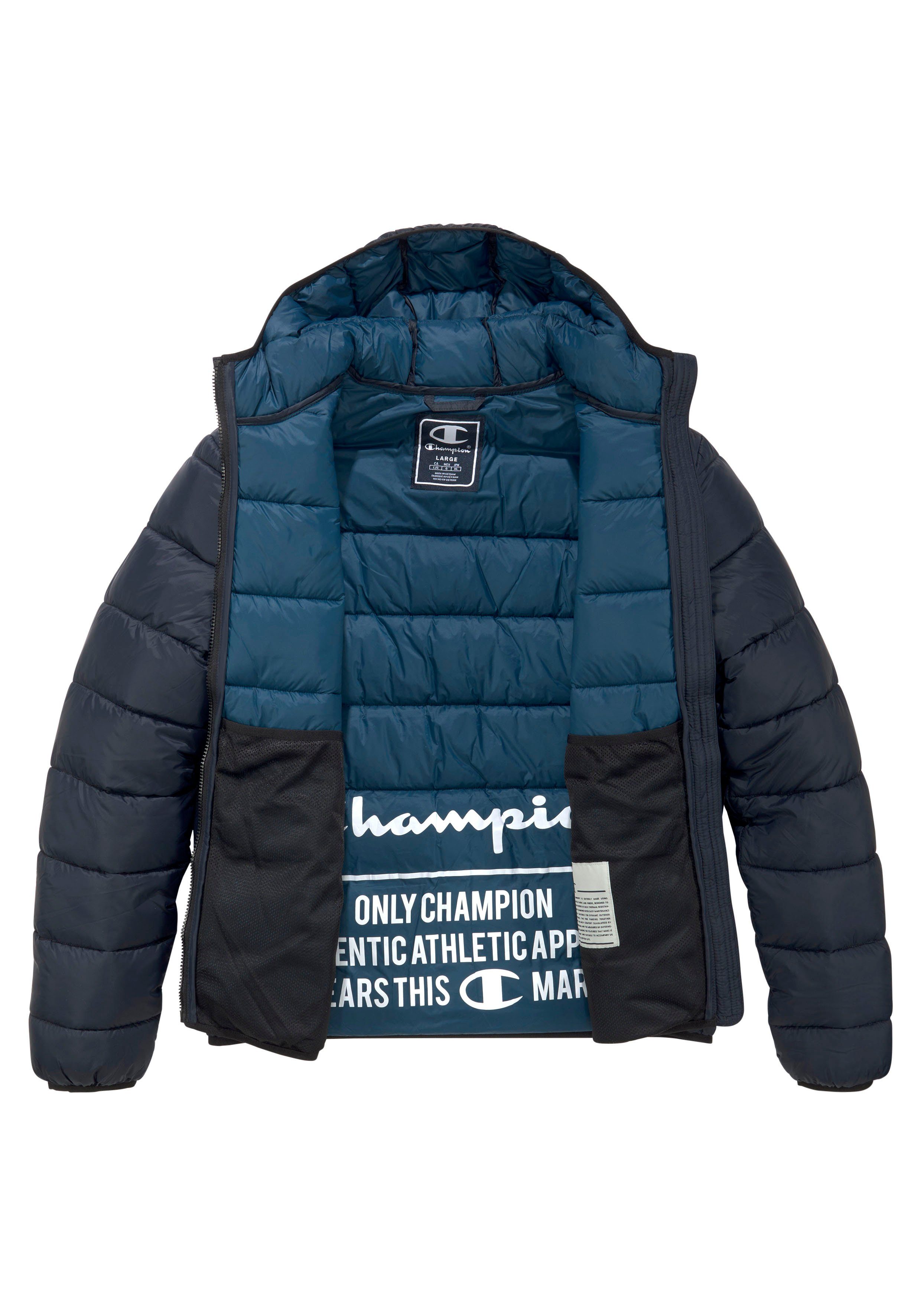 Champion Steppjacke Outdoor Light marine Hooded Jacket