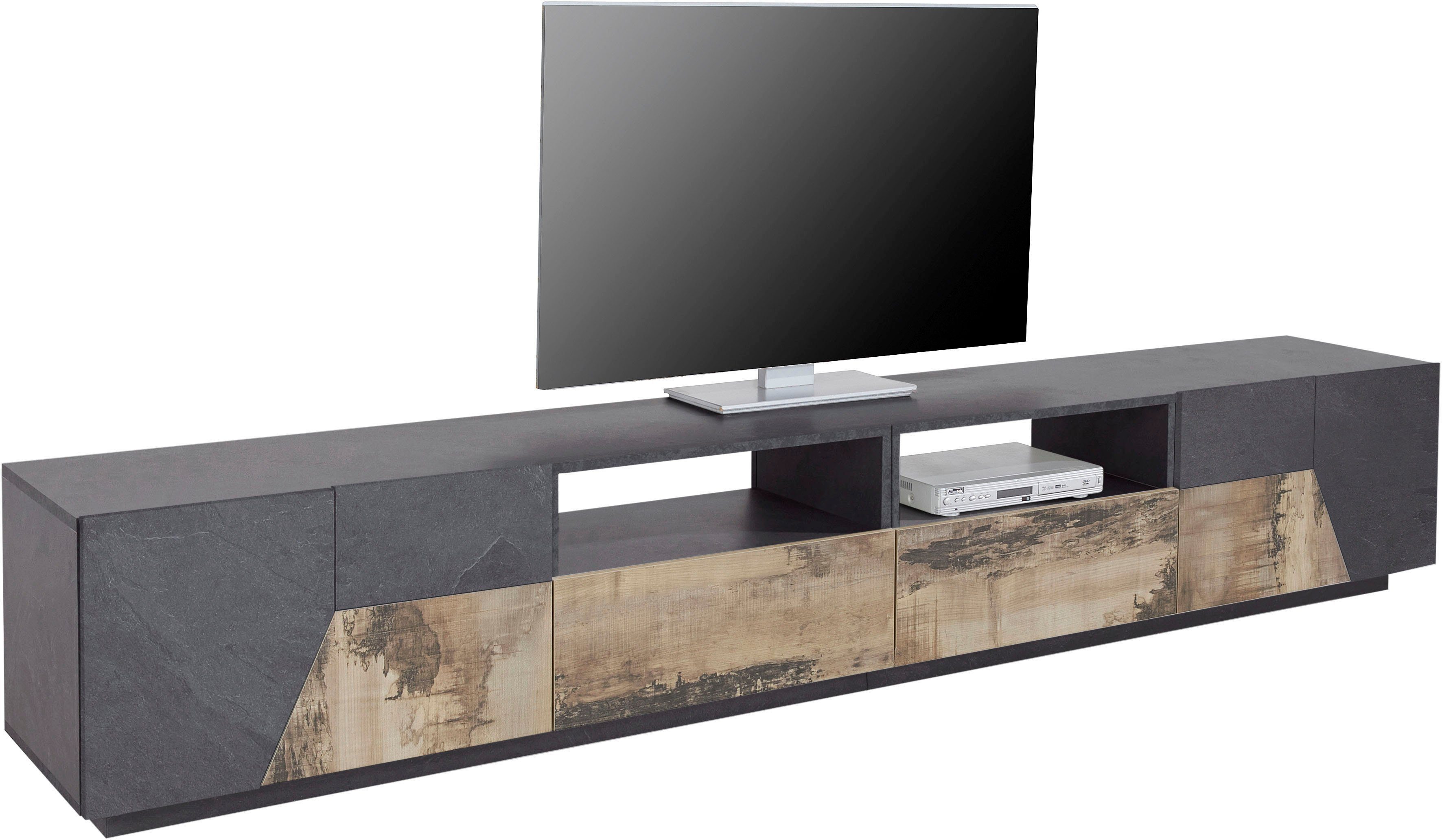 INOSIGN Lowboard "ALIEN- TV-Board, mit 4 Türen, 2 Schubladen und 2 offenen günstig online kaufen