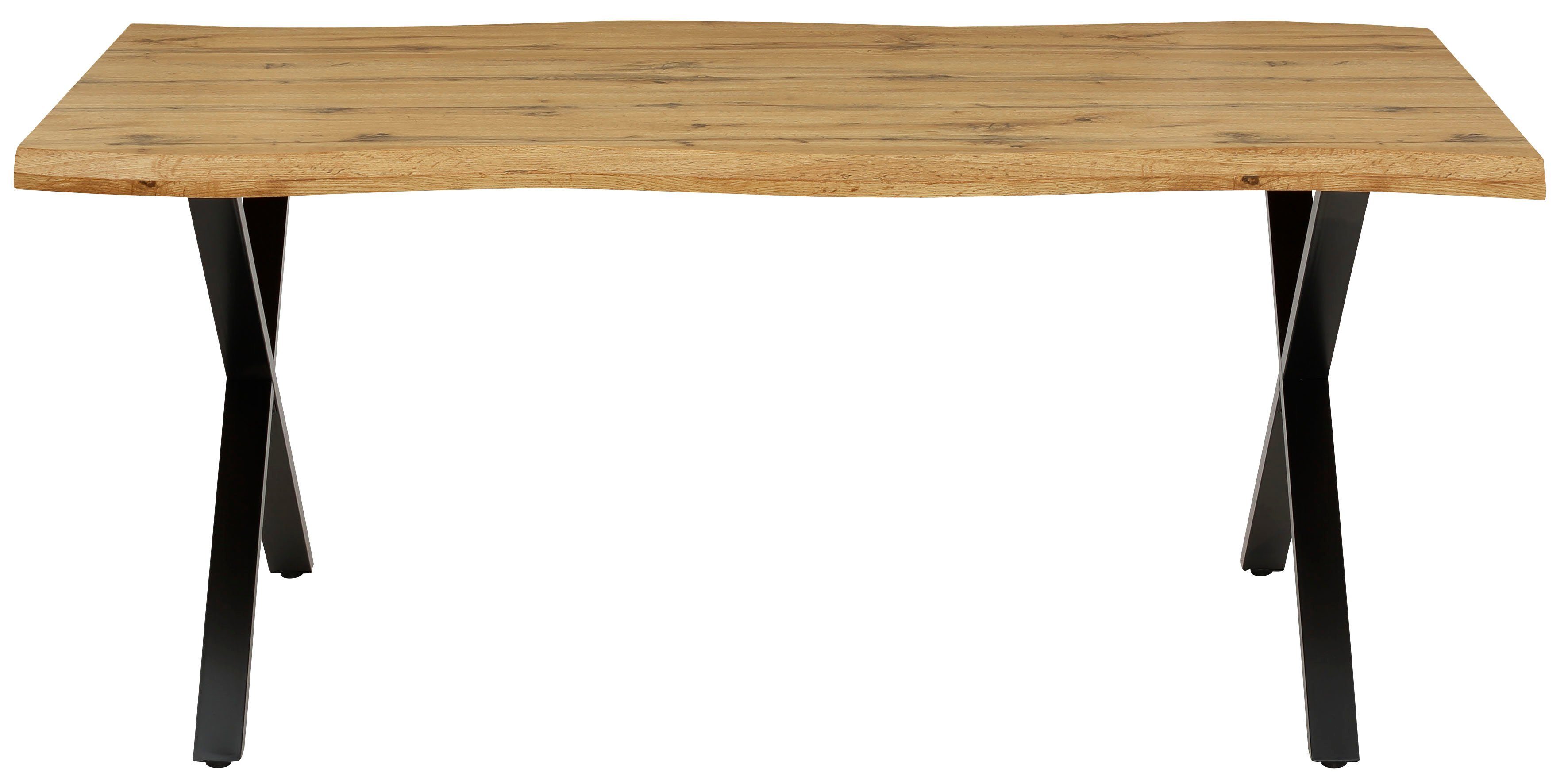 HELA Esstisch GRETA BESTSELLER, Baumkantentisch (Nachb), versch. Größen, 46 günstig online kaufen