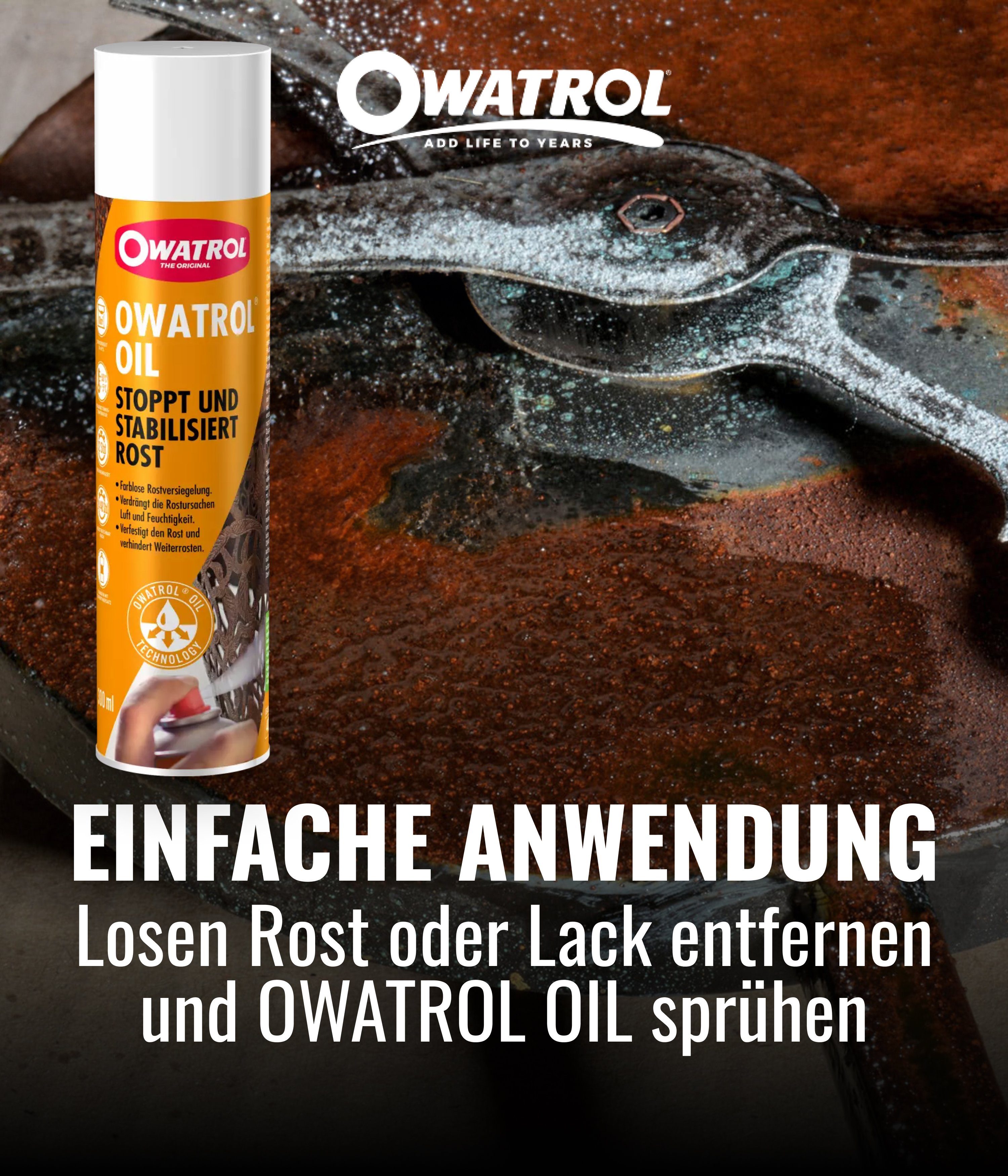OWATROL Rostschutzgrundierung ÖL - SPRAY, 1-tlg. – Bild 3 von 5