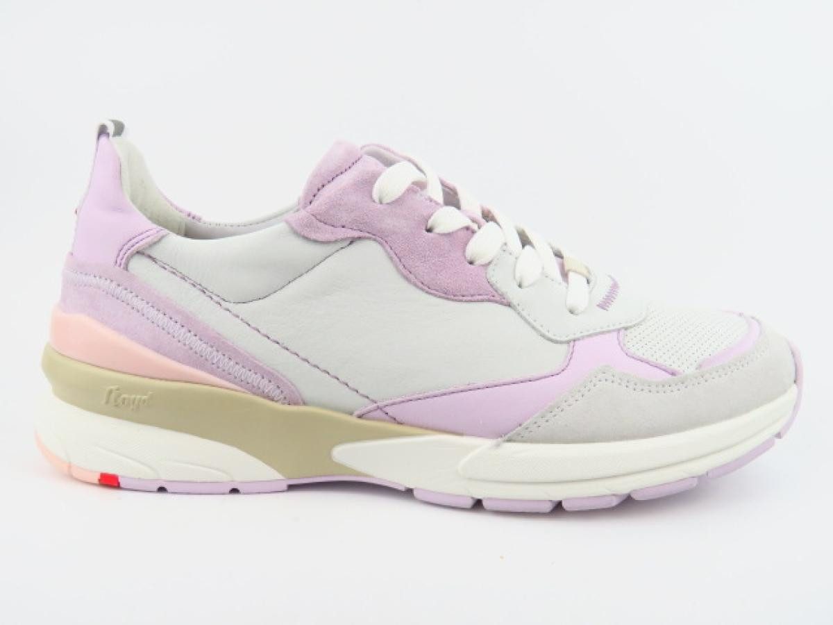 Lloyd Asra bianco lavendel Sneaker