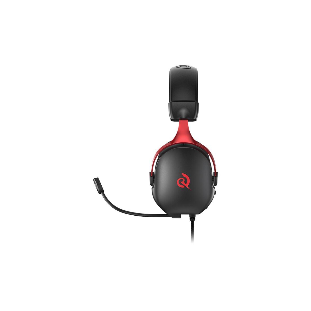 QCY QCY Heroad VN200 Gaming Headset Schwarz Rot On-Ear-Kopfhörer