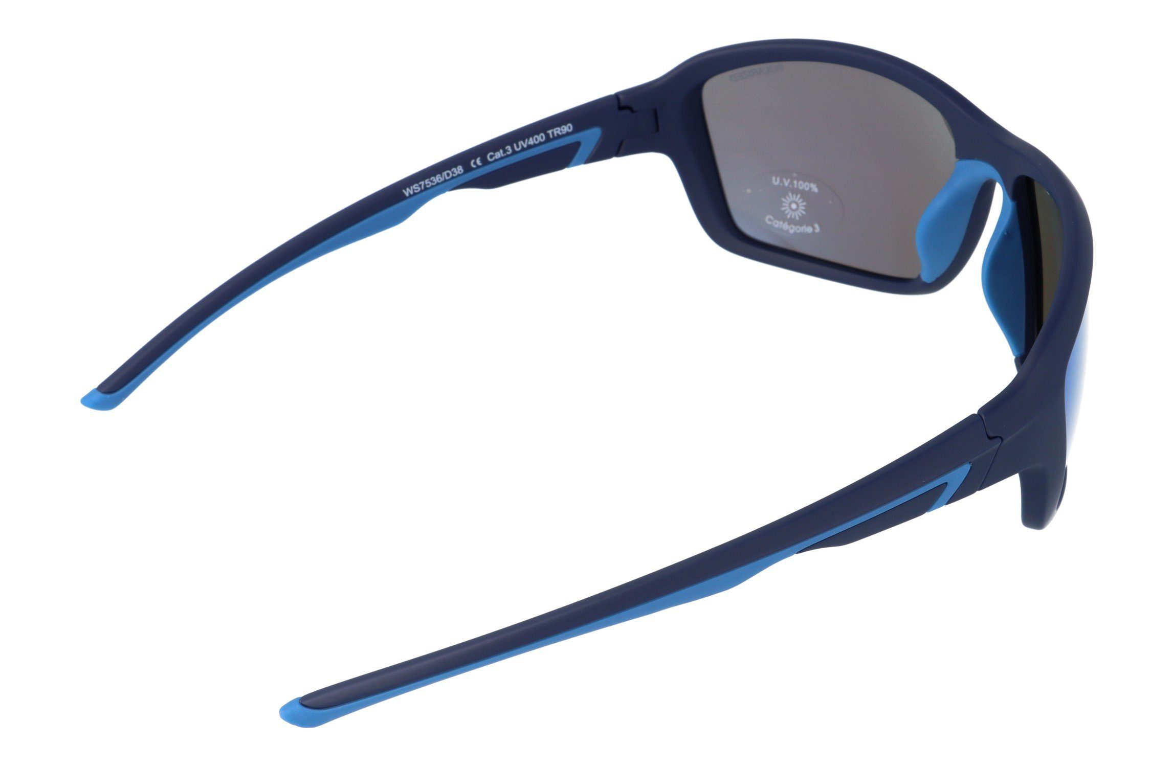 Gamswild Sportbrille WS7536 Unisex, Damen TR90 polarisiert Fahrradbrille hellblau & Herren Sonnenbrille Skibrille