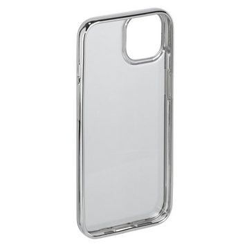 Hama Smartphone-Hülle Cover "Clear&Chrome" für Apple iPhone 13, Smartphonehülle