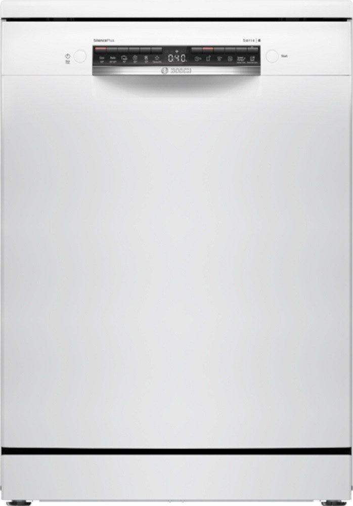 BOSCH Standgeschirrspüler SMS4HKW08E, 9 l, 13 Maßgedecke, 6 Programme, Dosier Assistent, SilentPowerDrive
