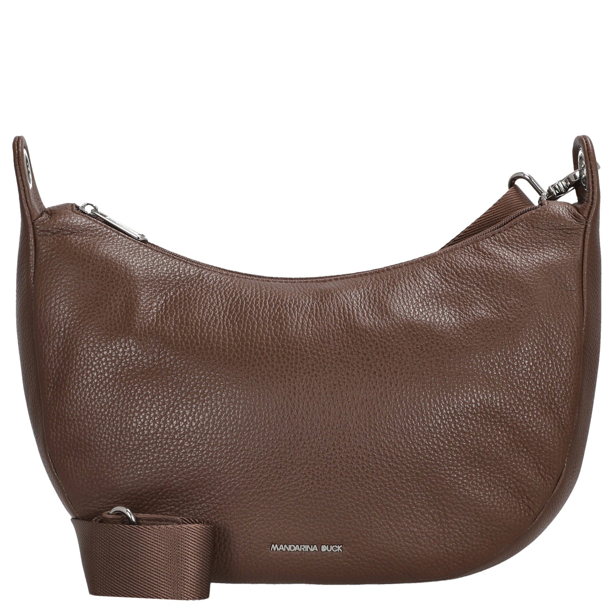 Mandarina Duck Umhängetasche Mellow Leather - Umhängetasche S 35 cm (milk chocolate)