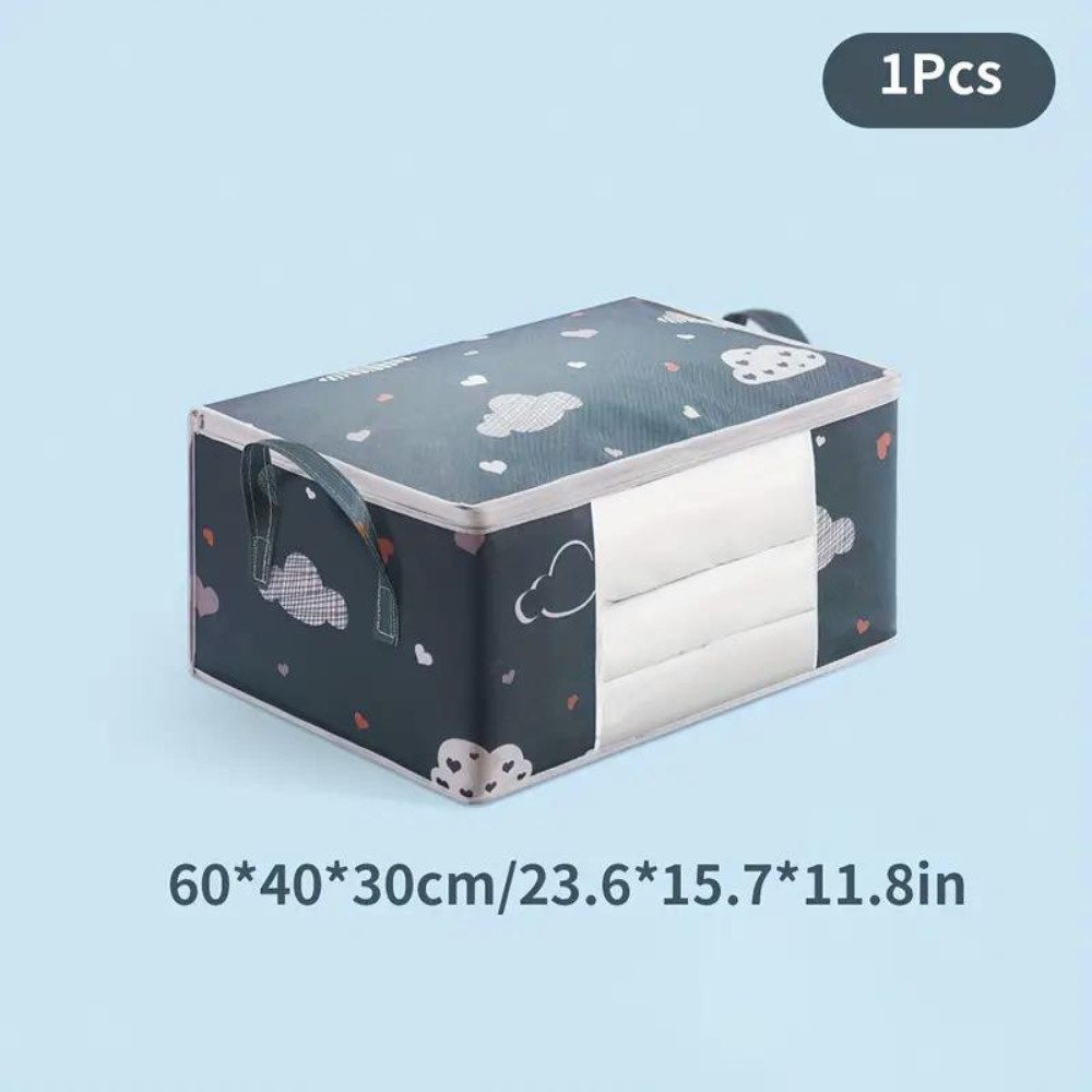 5x Transparente PVC Aufbewahrungstaschen 30x40x10cm - Mit Reißverschluss Für Spielzeug & Wolle