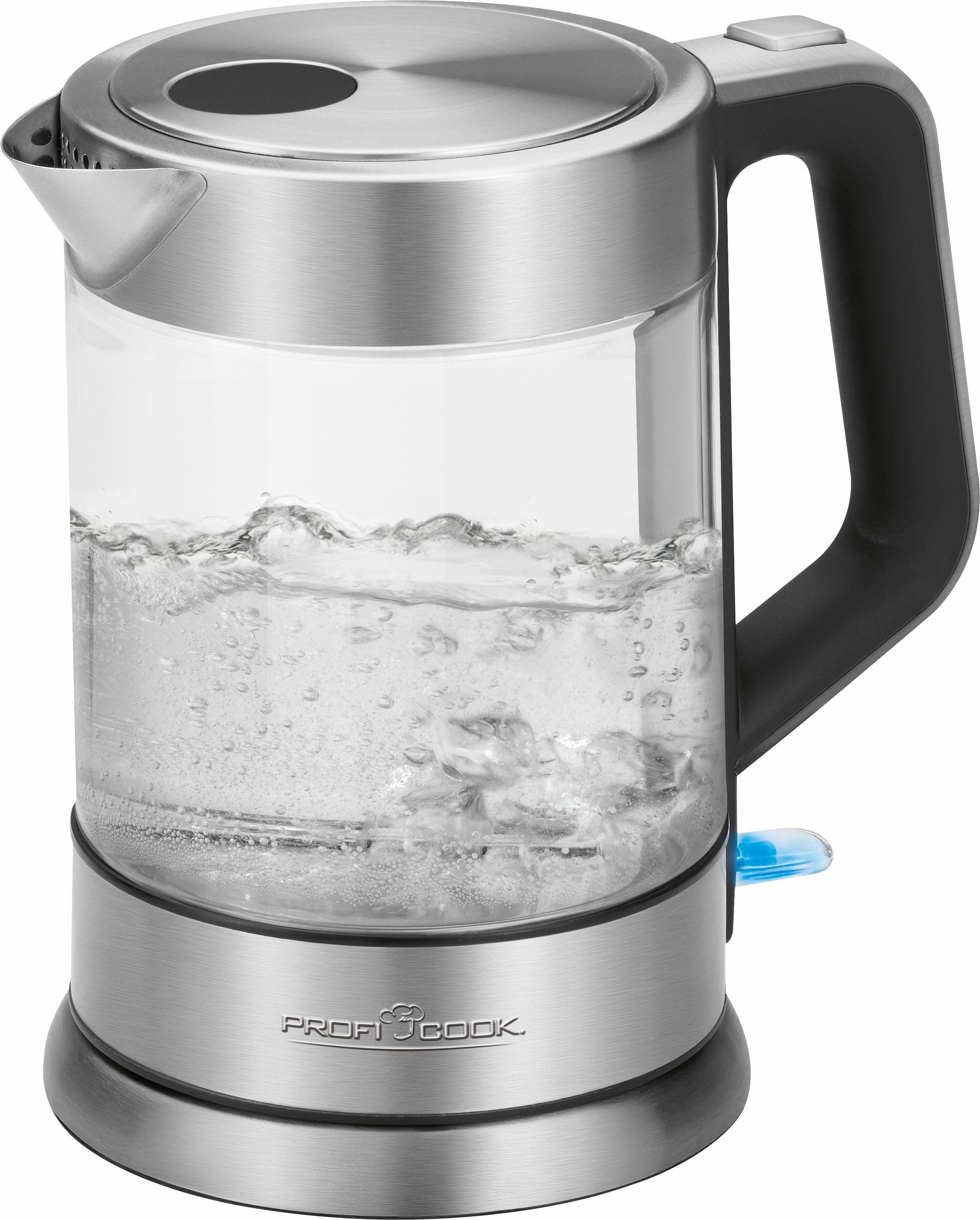 ProfiCook Wasserkocher PC-WKS1107G, 1,5 l, 2200 W