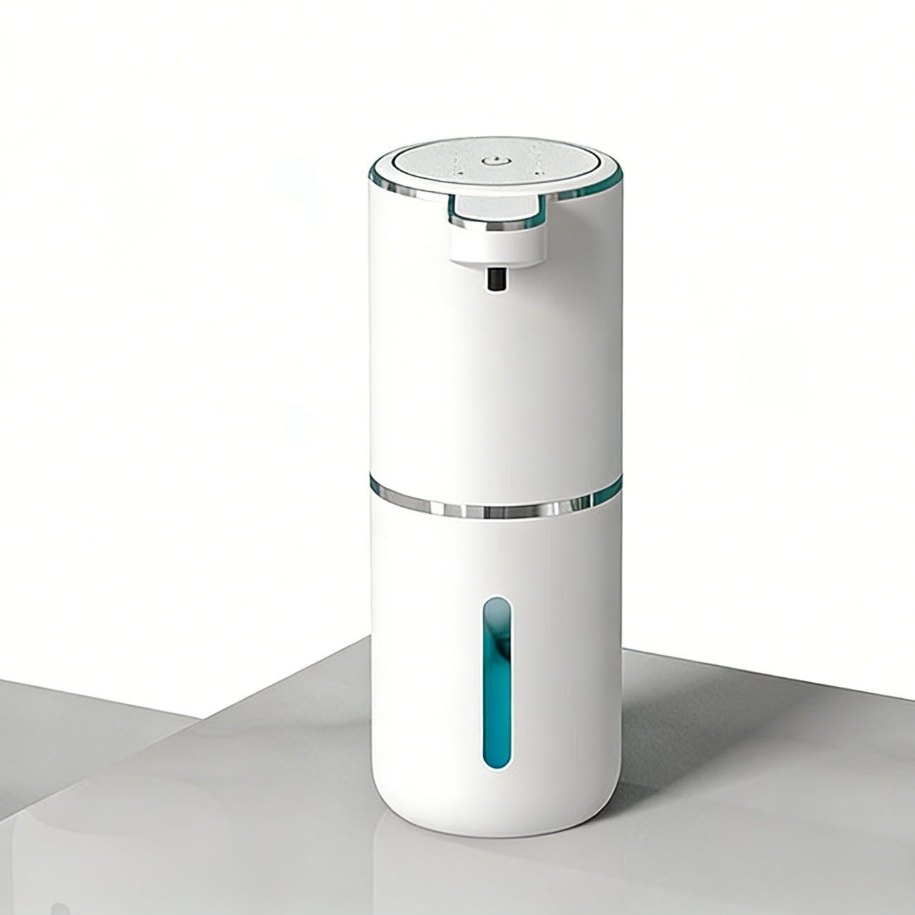 FELIXLEO Seifenspender Automatisch Flüssig Seifenspender Stromanzeige 380ml Elektrischer, (1-tlg)