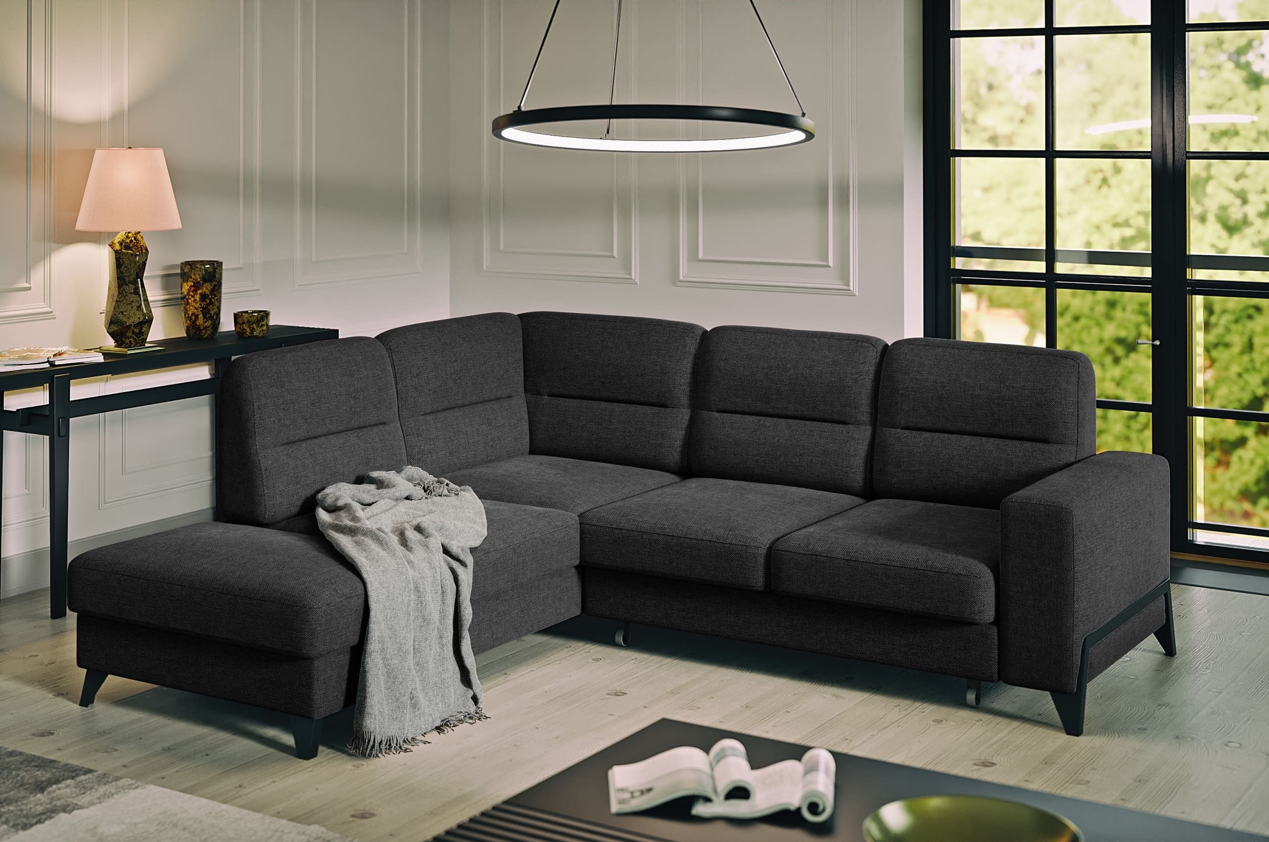 MF Design Polsterecke Cassada, mit Bettfunktion