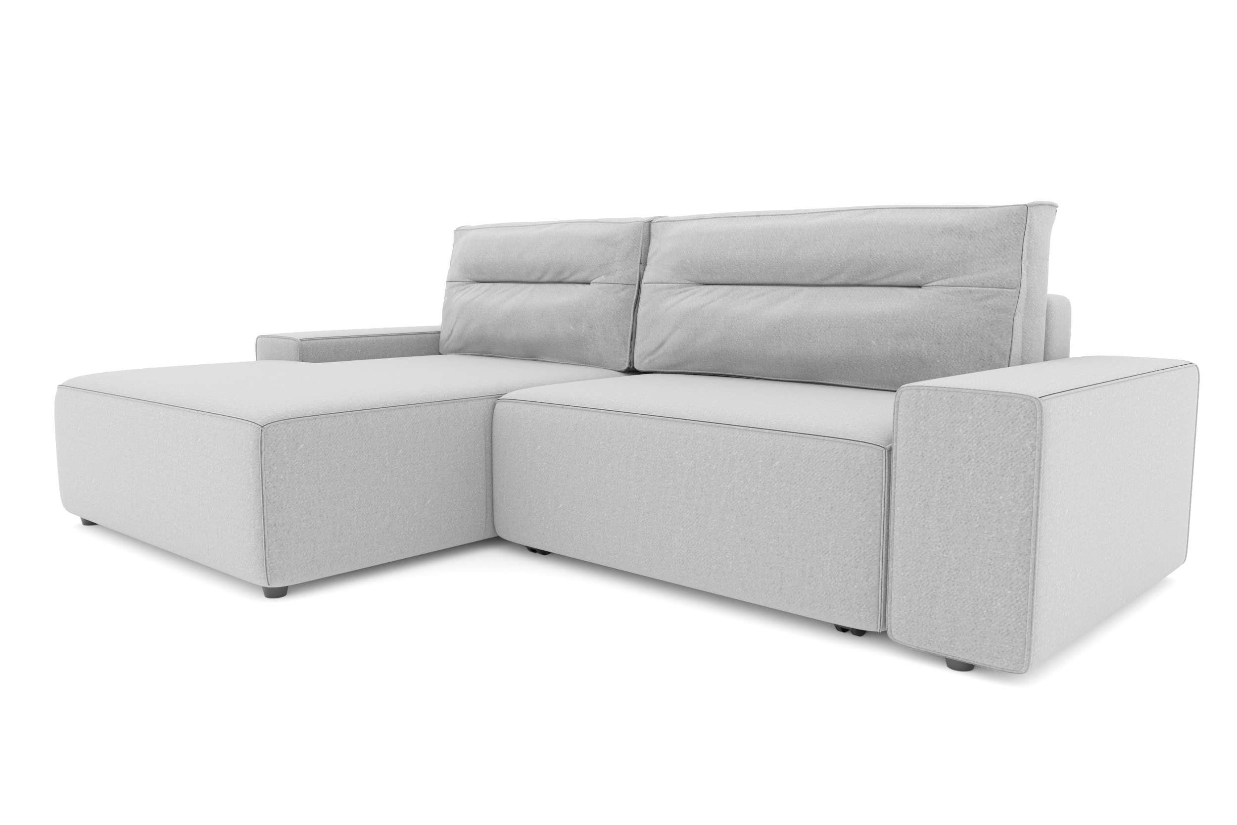 Ecksofa Emanuel, links wahlweise mane Stylefy rechts Eckcouch, Modern oder Bettfunktion bestellbar, L-Form, und Bettkasten, mit Design