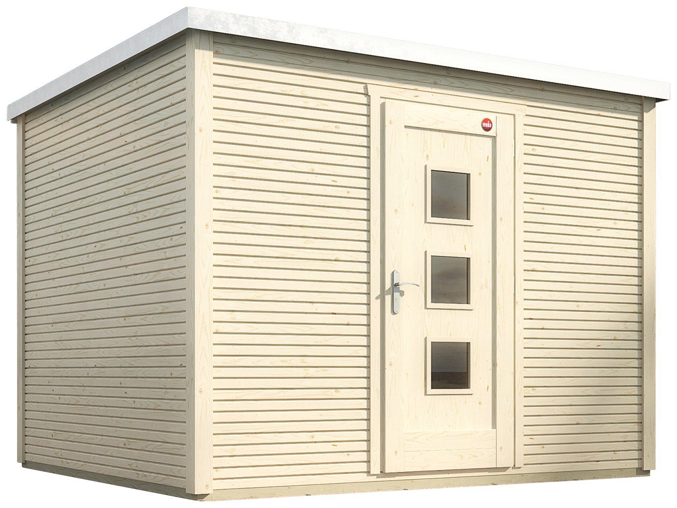 weka Gartenhaus wekaLine 413 Gr.2, BxT: 310x310 cm