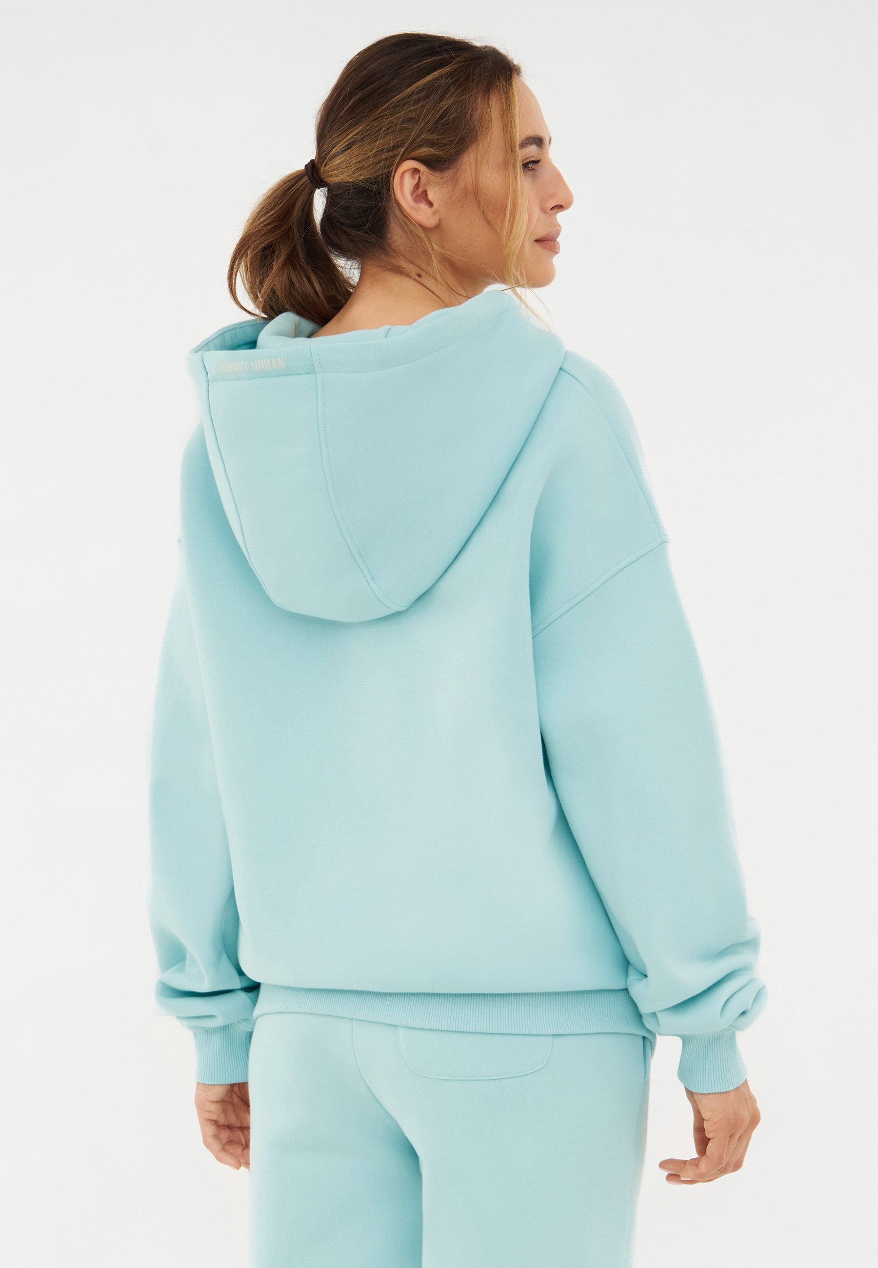 Johnny Urban Sweatjacke Caleb Oversize Sweatjacke (1-tlg) Kapuzenjacke aus dickem Stoff, weich und knitterfrei