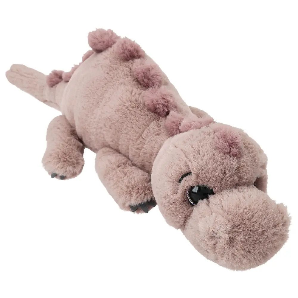 Depesche Kuscheltier Dino World Plüschdino liegend hellbraun 50 cm