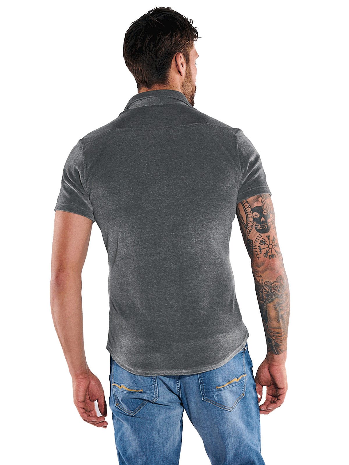 emilio adani Kurzarmhemd Kurzarm-Hemd slim fit günstig online kaufen
