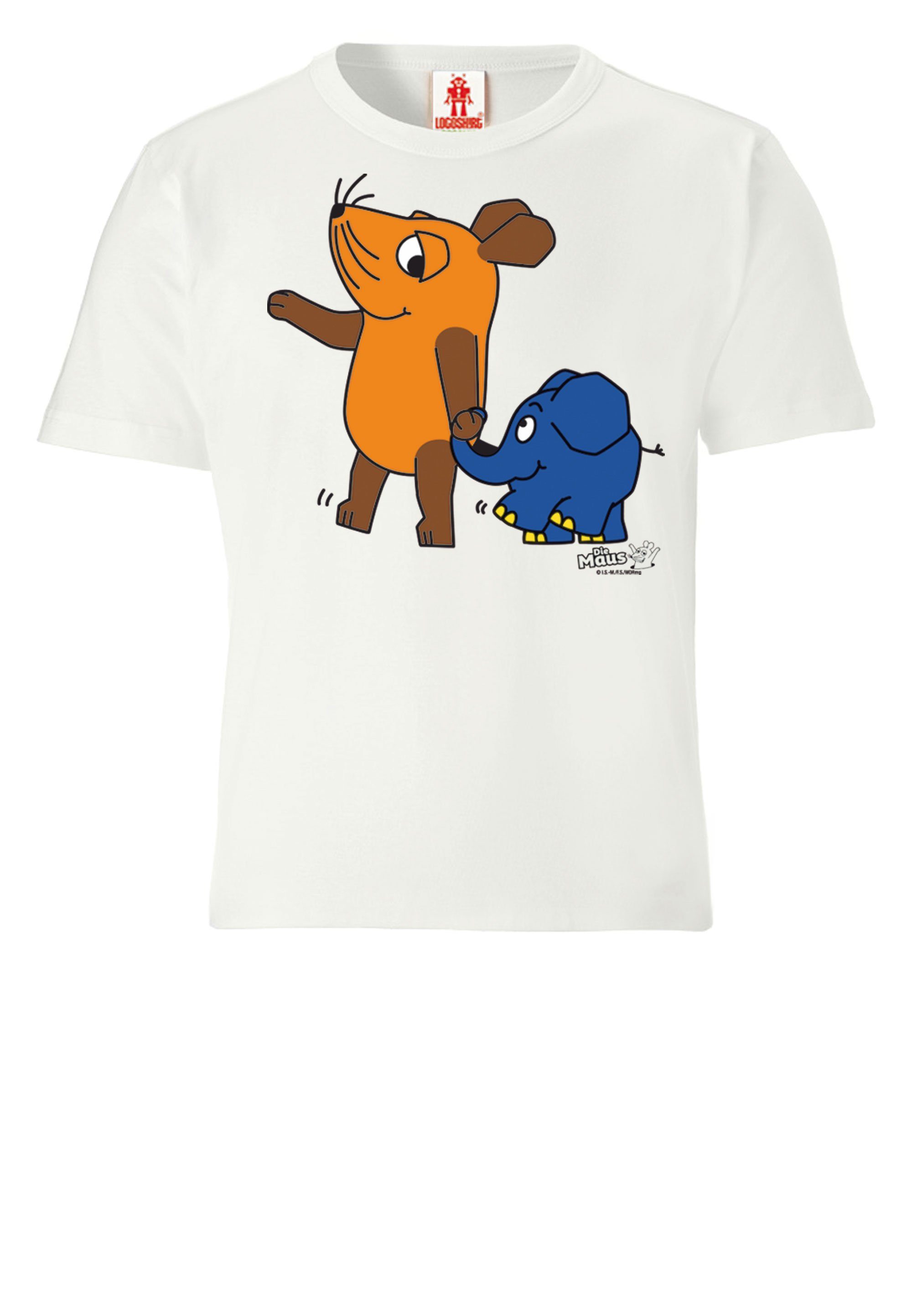T-Shirt Sendung mit der Maus - Maus & Elefant